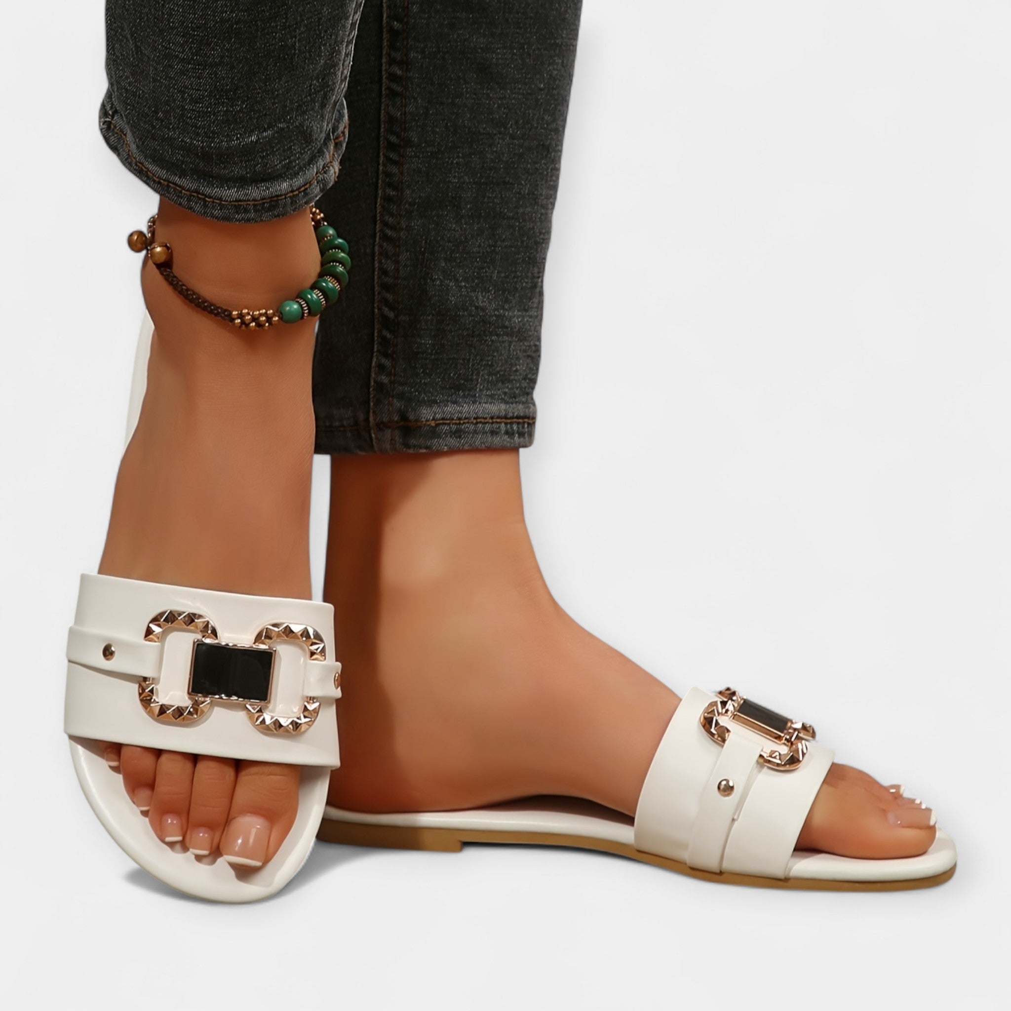 Pantuflas Cómodas con Punta Redonda