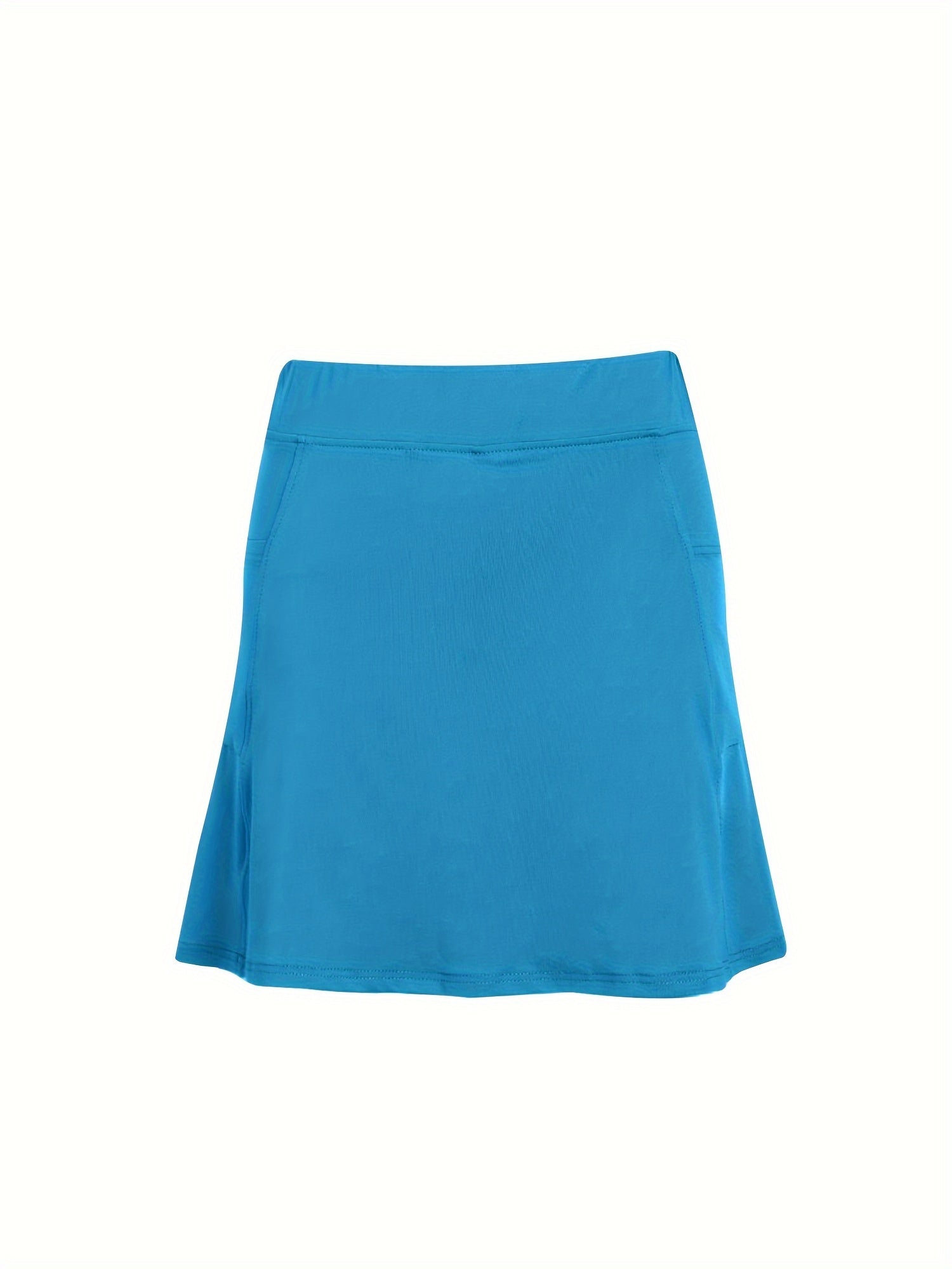 Shorts-Falda de Talle Alto
