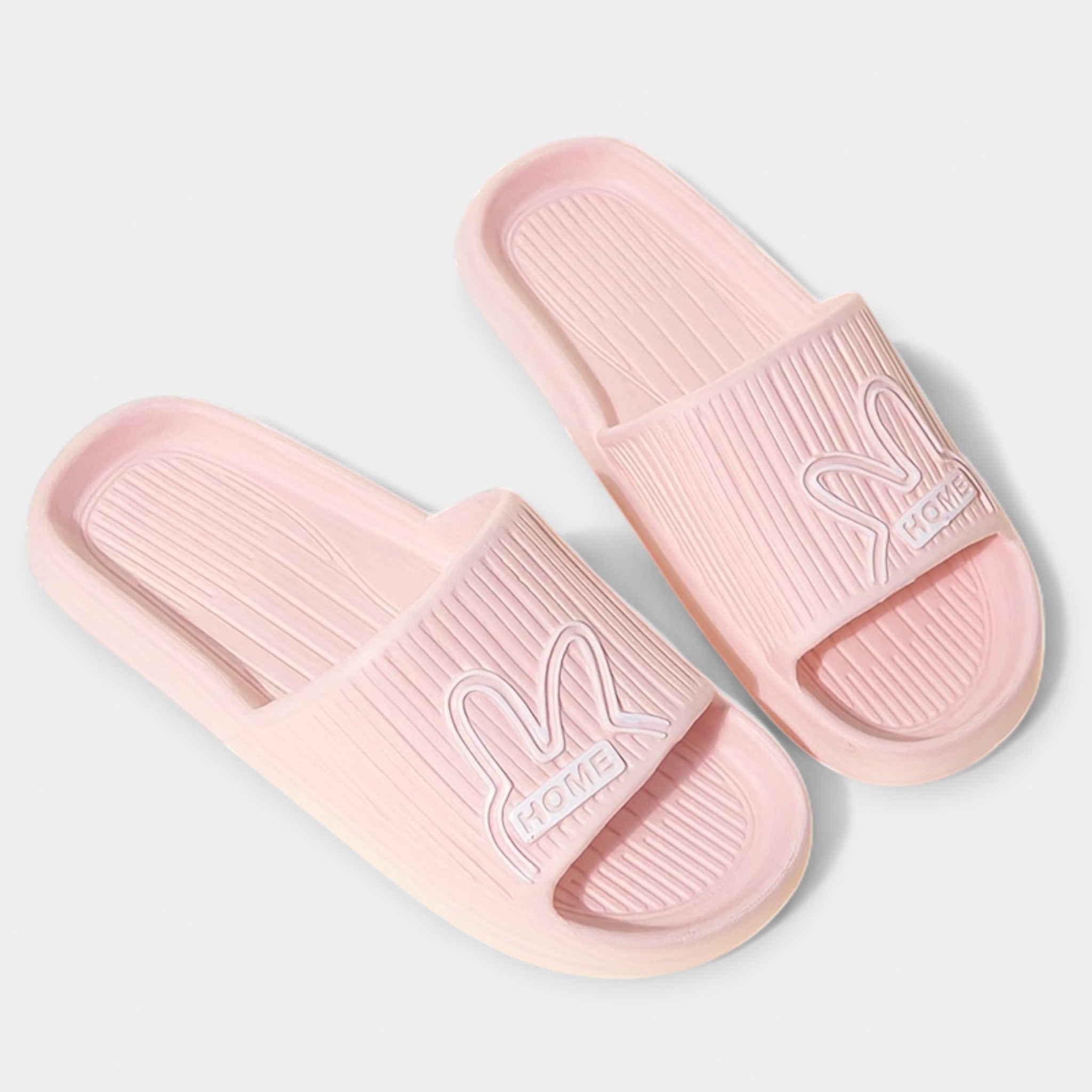 Pantuflas Femeninas con Diseño de Cartoon y Dedos Abiertos