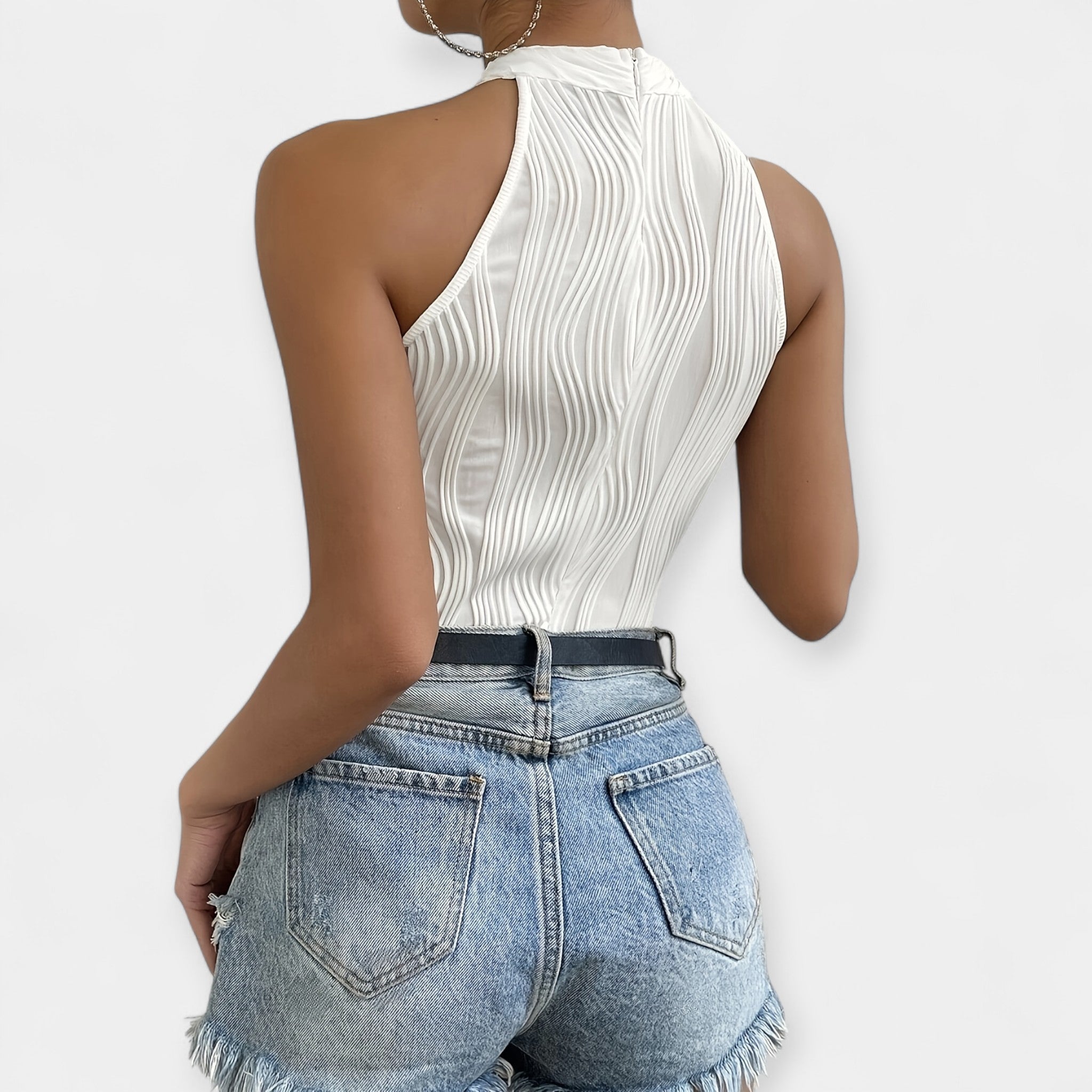 Body Enterizo Rosa Vivo