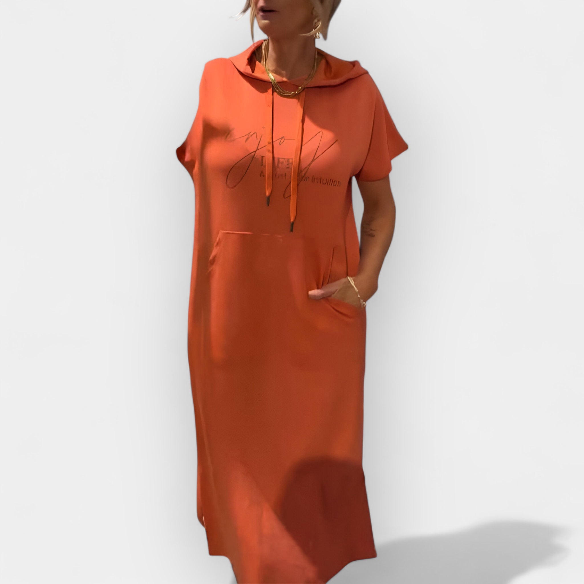 Vestido Sudadera con Capucha