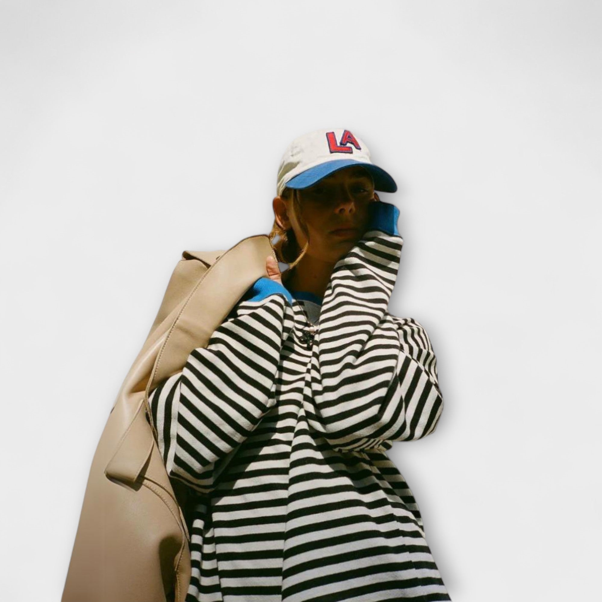 Mary - Suéter oversize a rayas