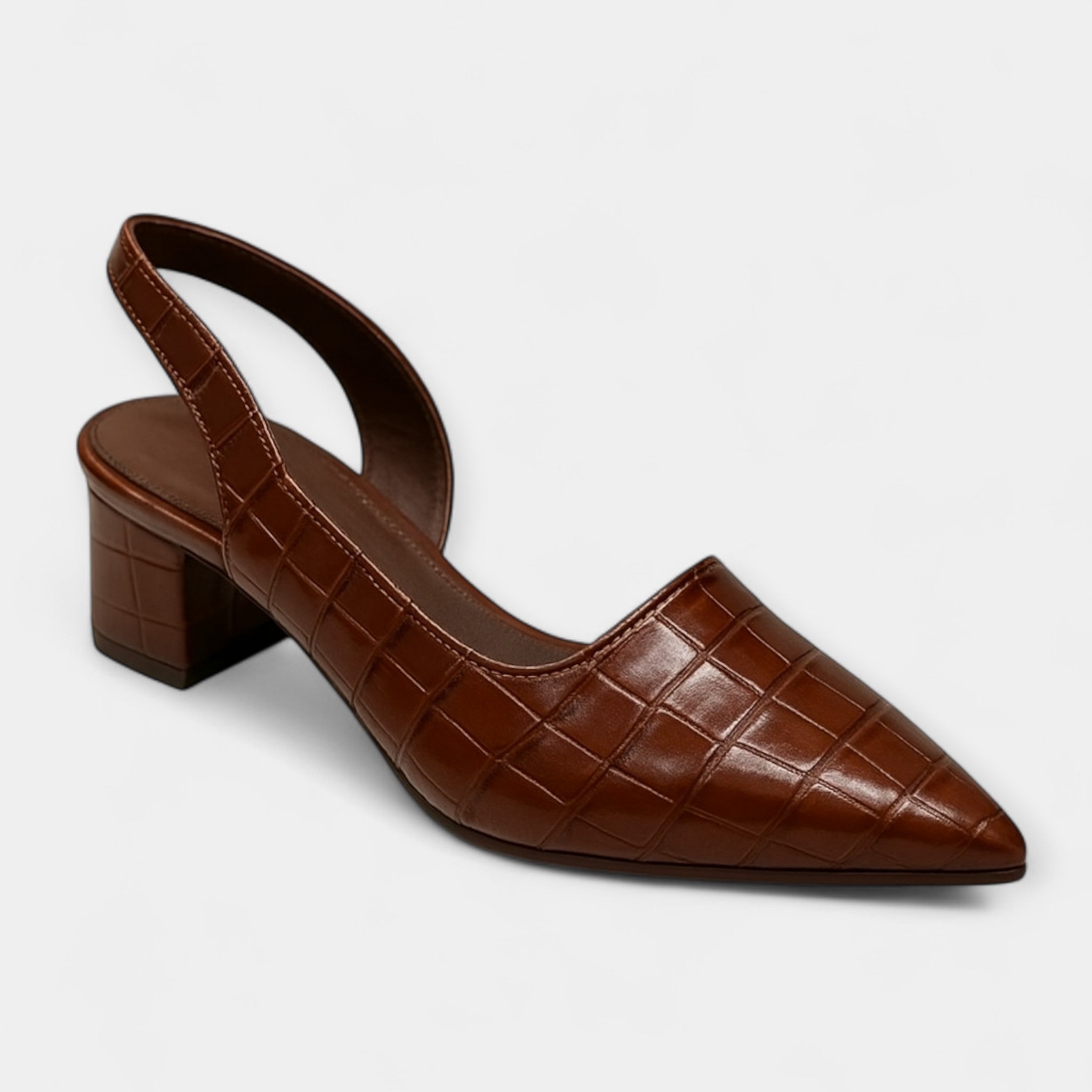 Zapatos de Tacón con Detalles de Lujo