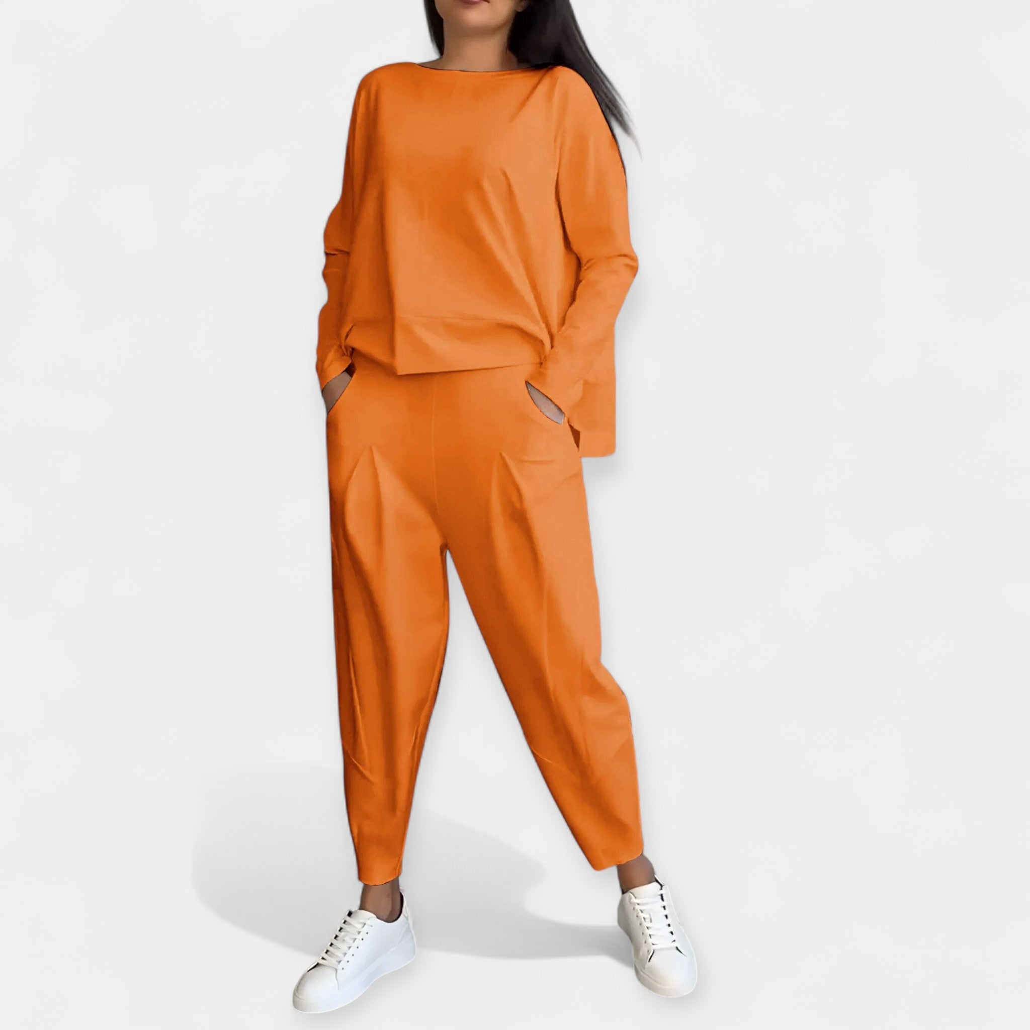 Conjunto de Manga Larga Elegante