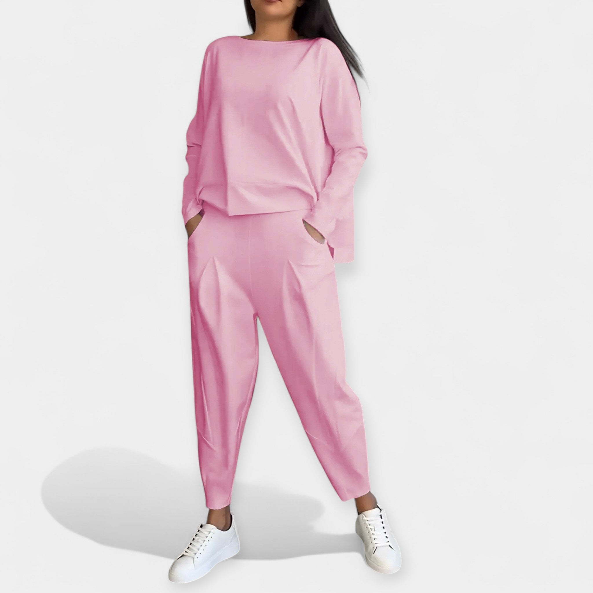 Conjunto de Manga Larga Elegante