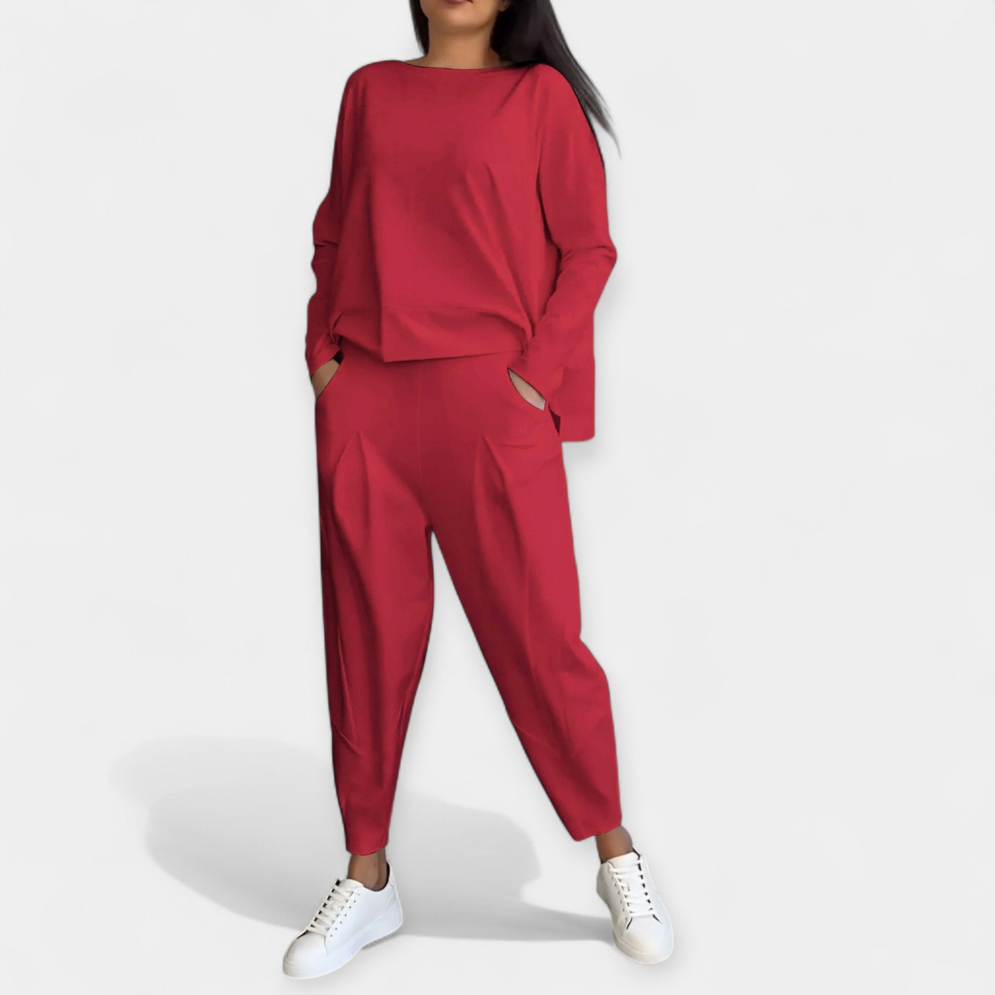 Conjunto de Manga Larga Elegante