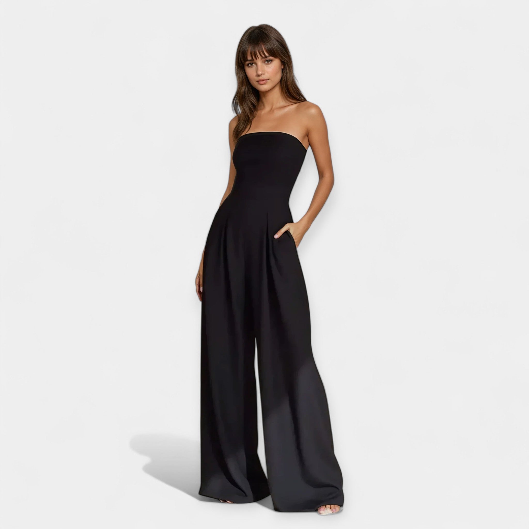 Mono Strapless con Corsé
