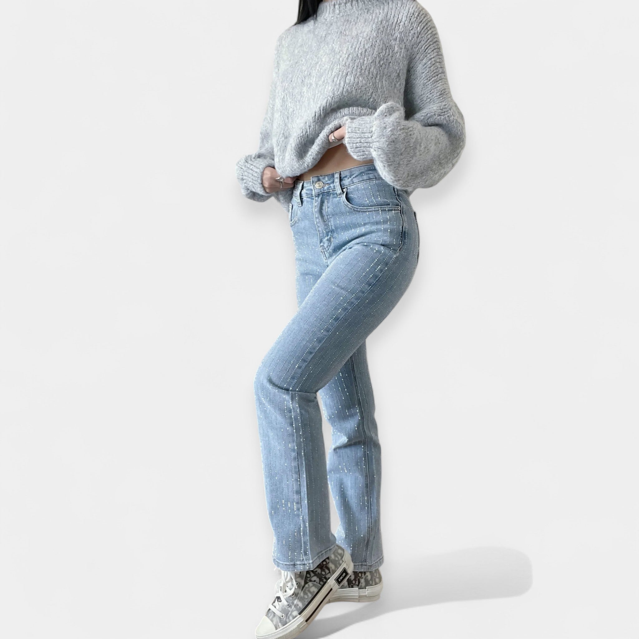 Jeans Veraniegos con Brillo