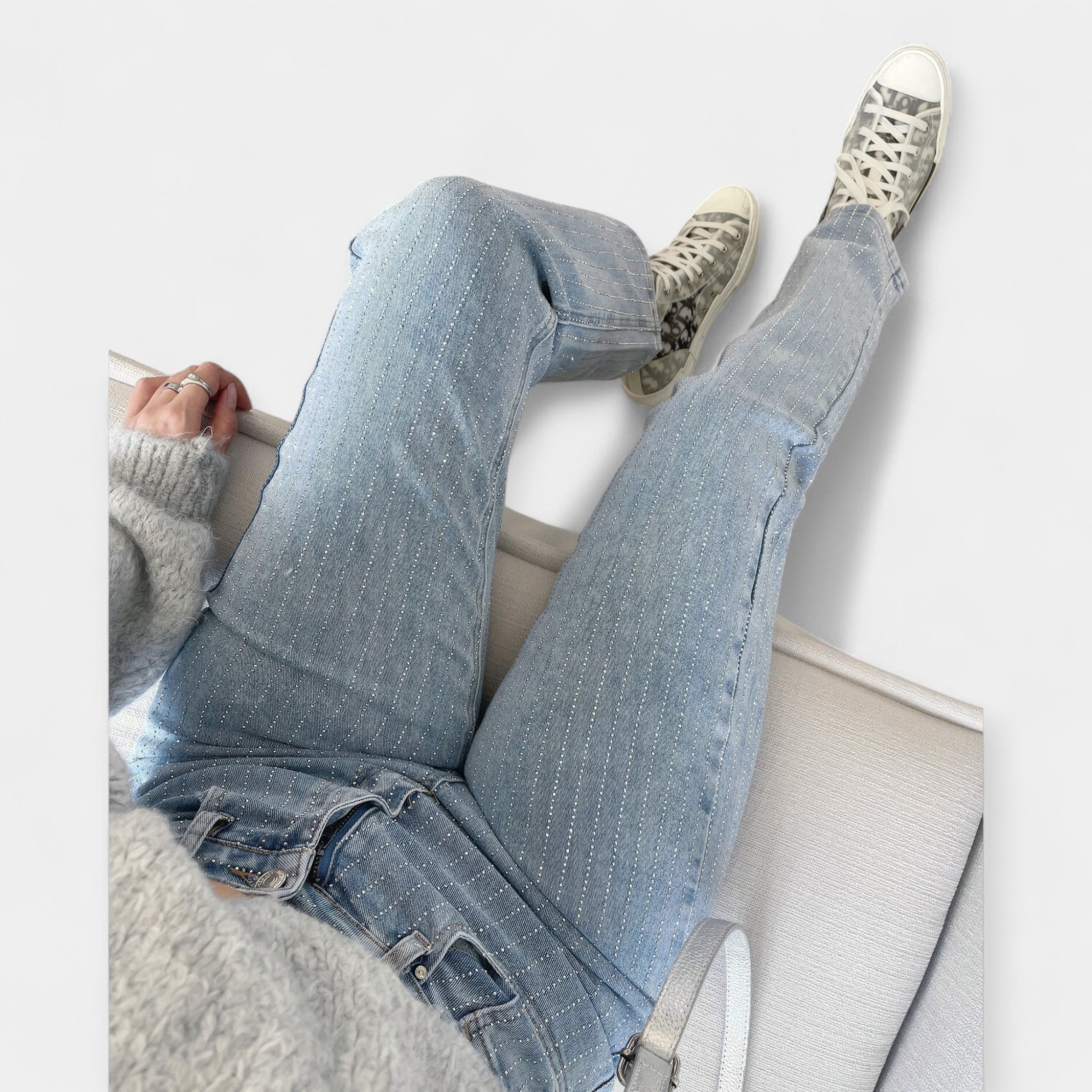 Jeans Veraniegos con Brillo