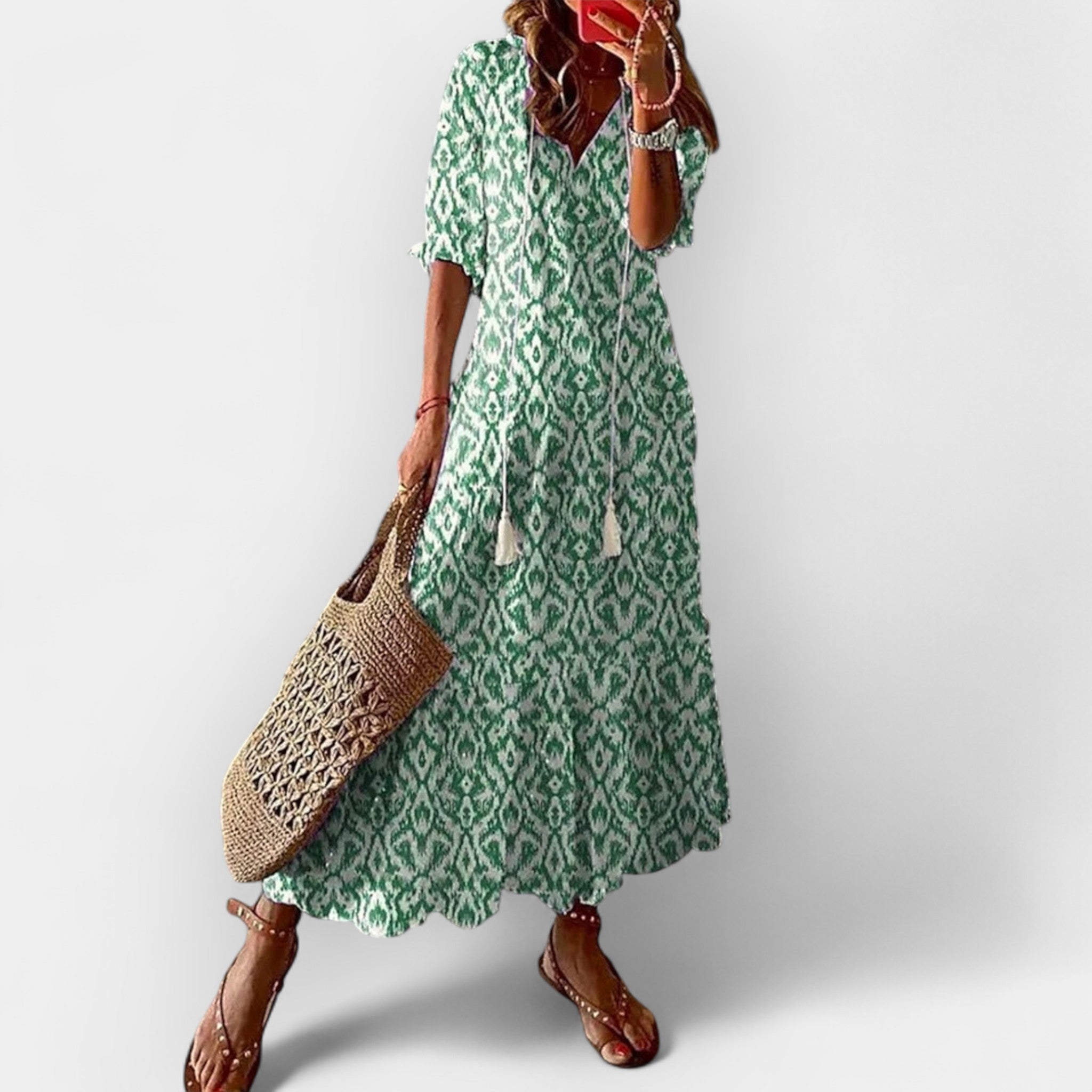 Vestido Maxi Bohemio y Ligero