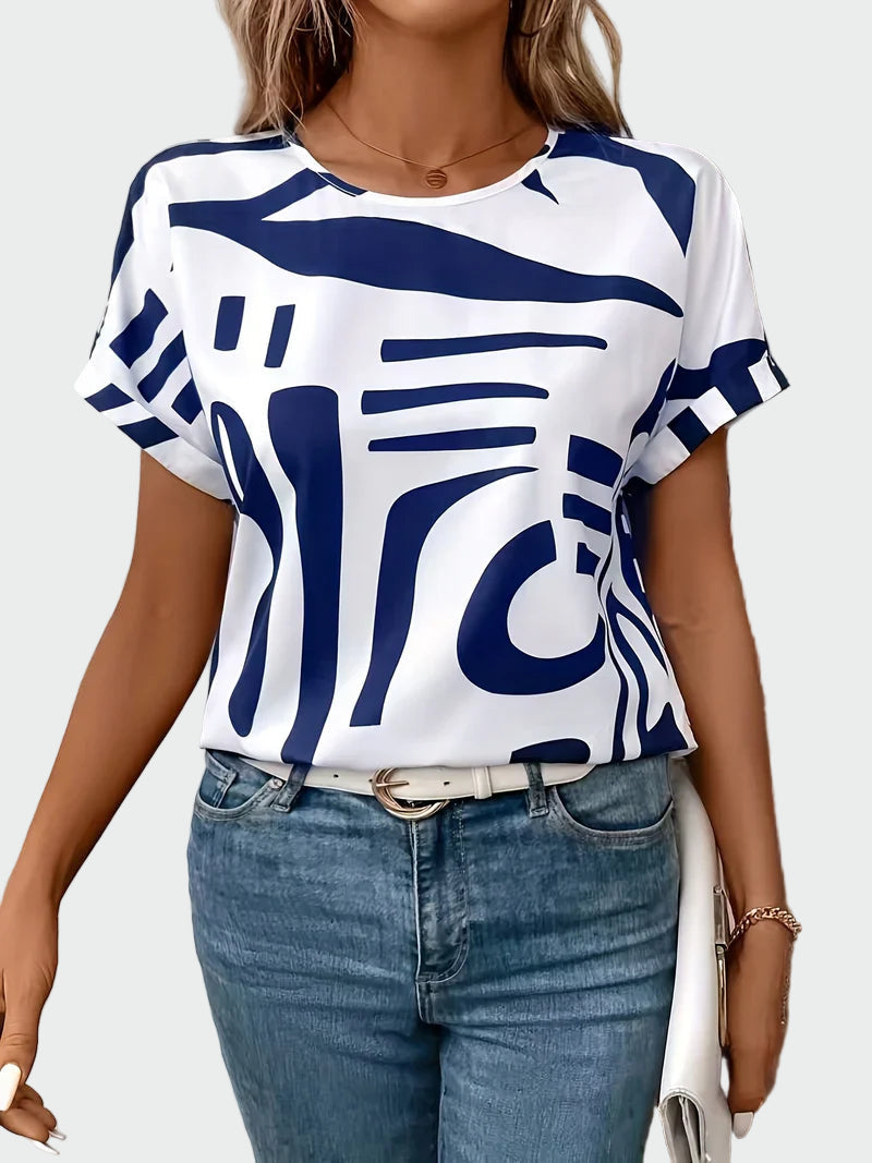 Elegante blusa de verano