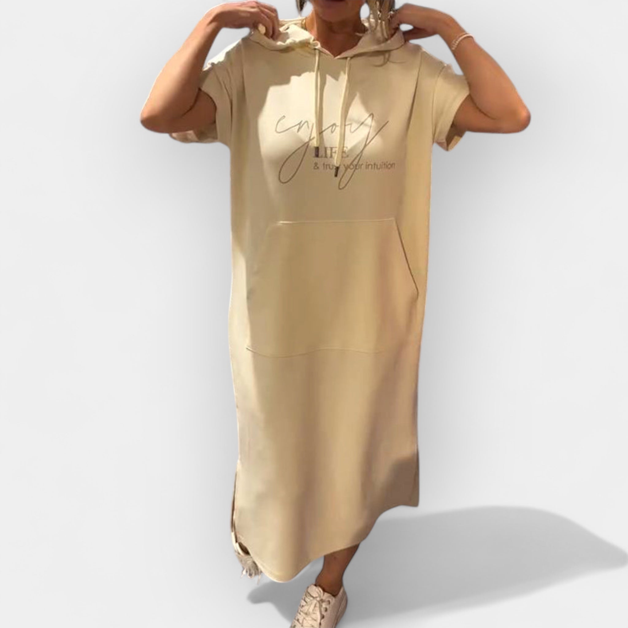 Vestido Sudadera con Capucha