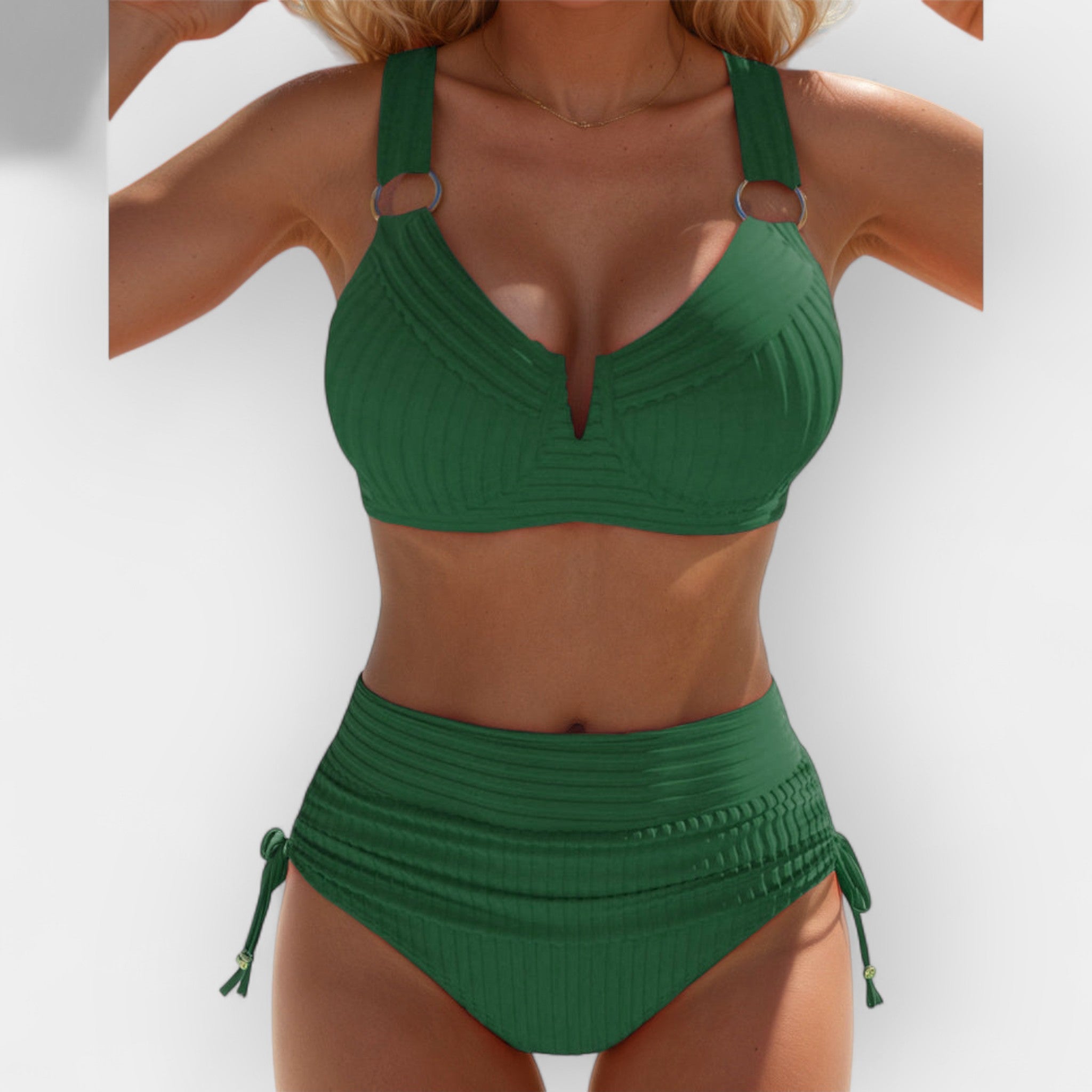 Bikini Push-Up con Corte Alto