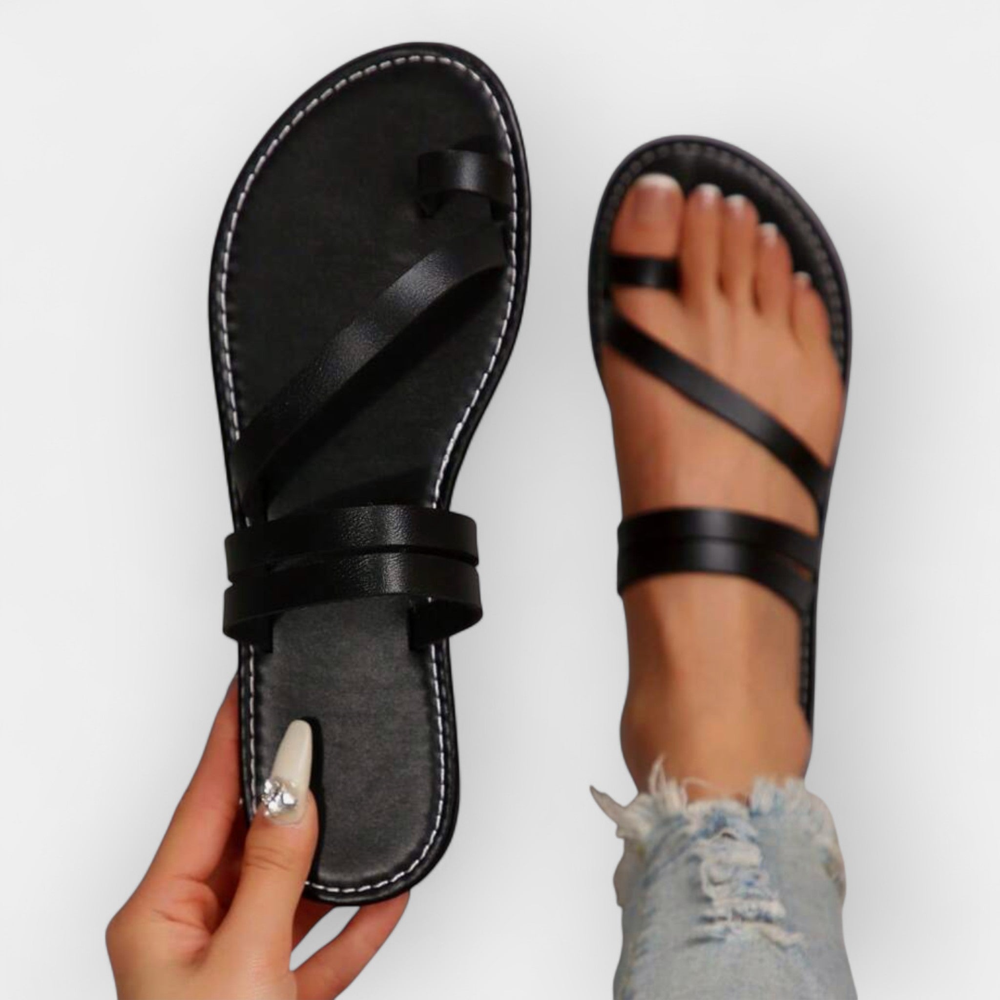 Sandalias Casual Cruzadas