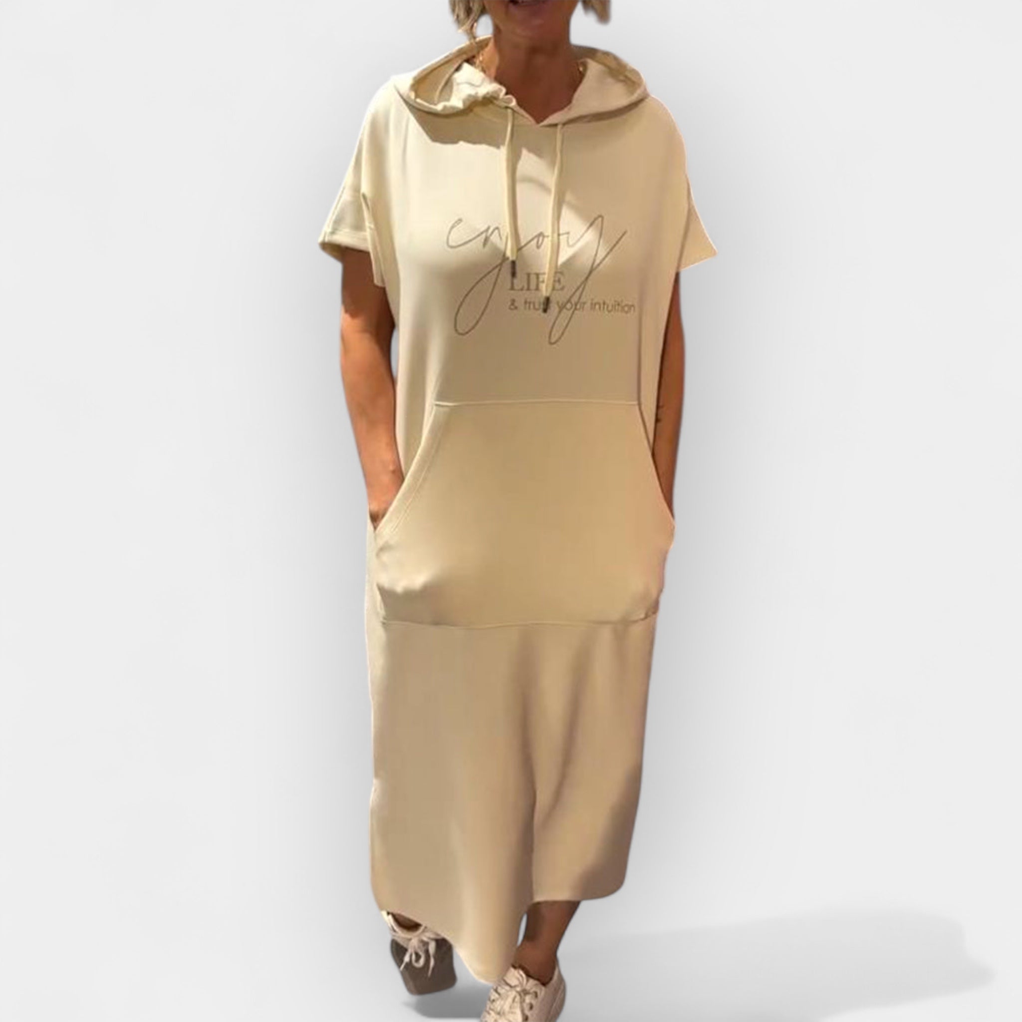 Vestido Sudadera con Capucha