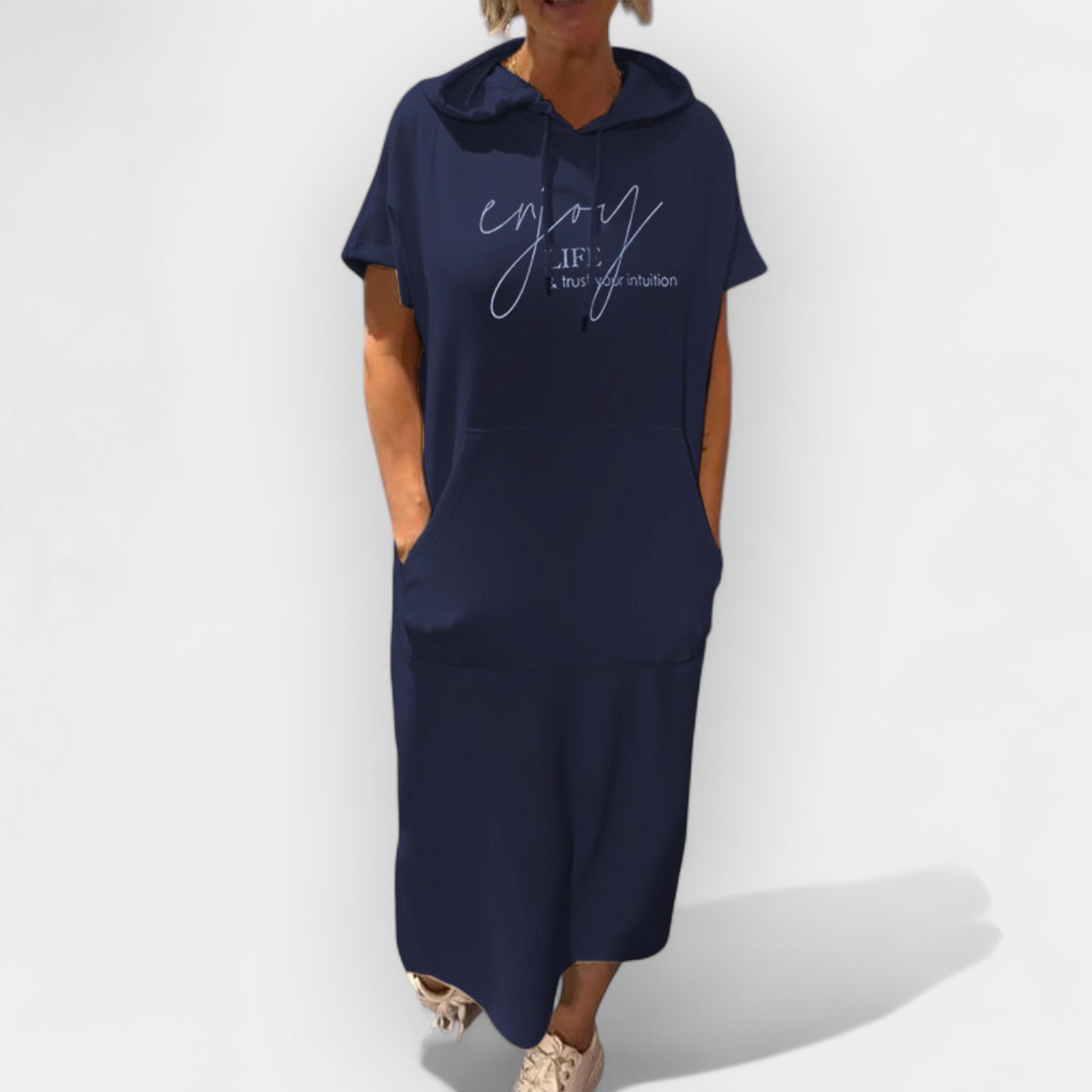 Vestido Sudadera con Capucha