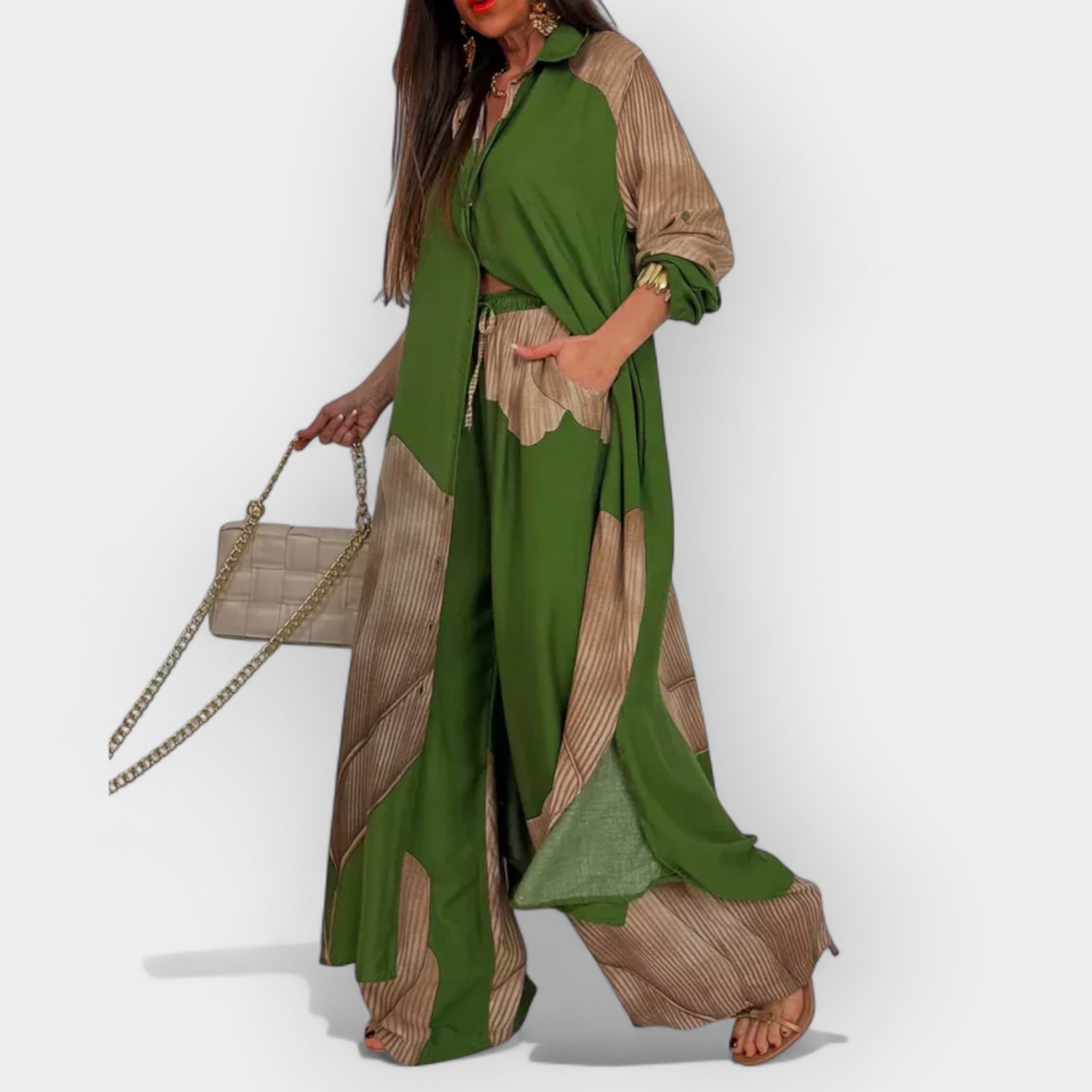 Conjunto de Blusa y Pantalón