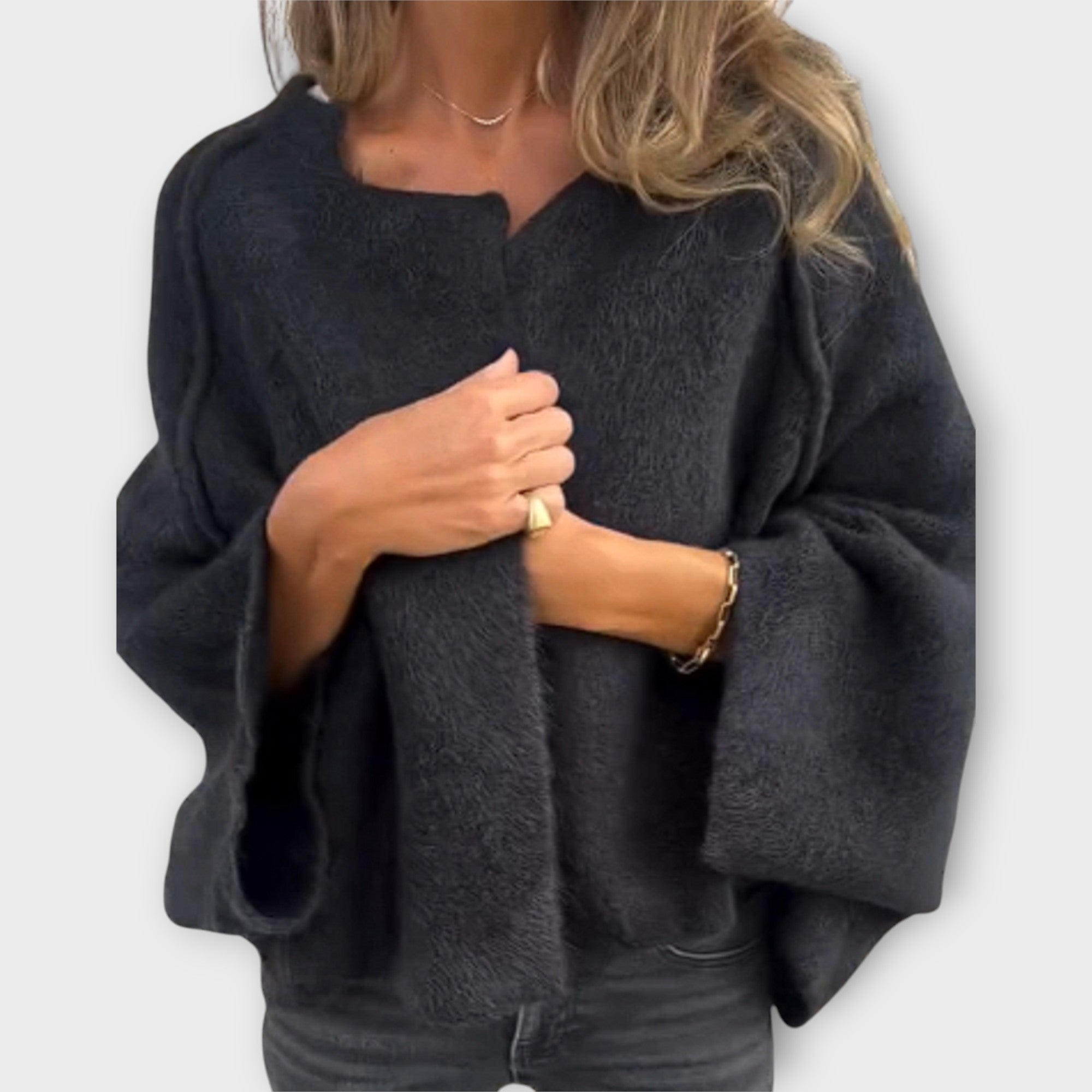 Cárdigan elegante con diseño minimalista