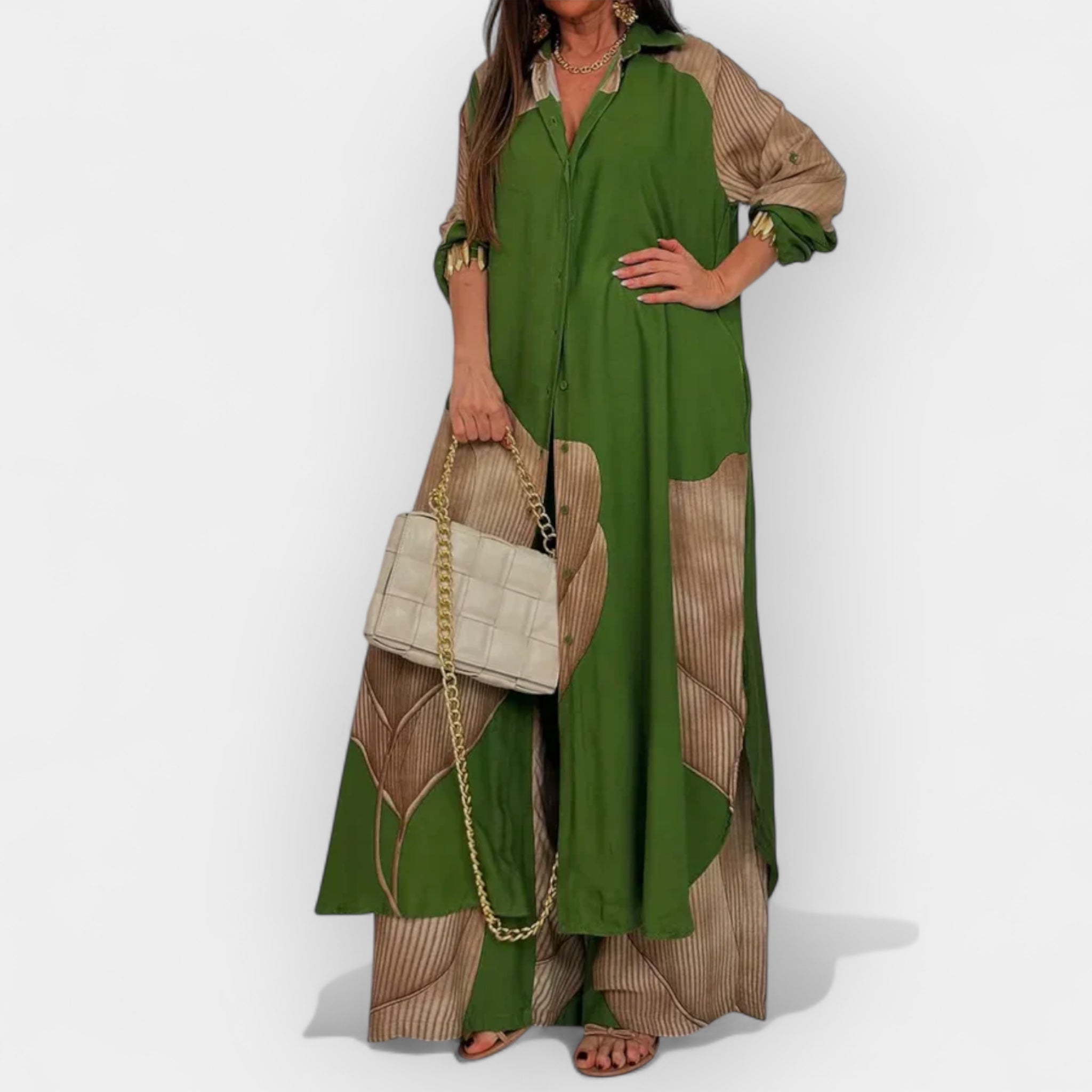 Conjunto de Blusa y Pantalón