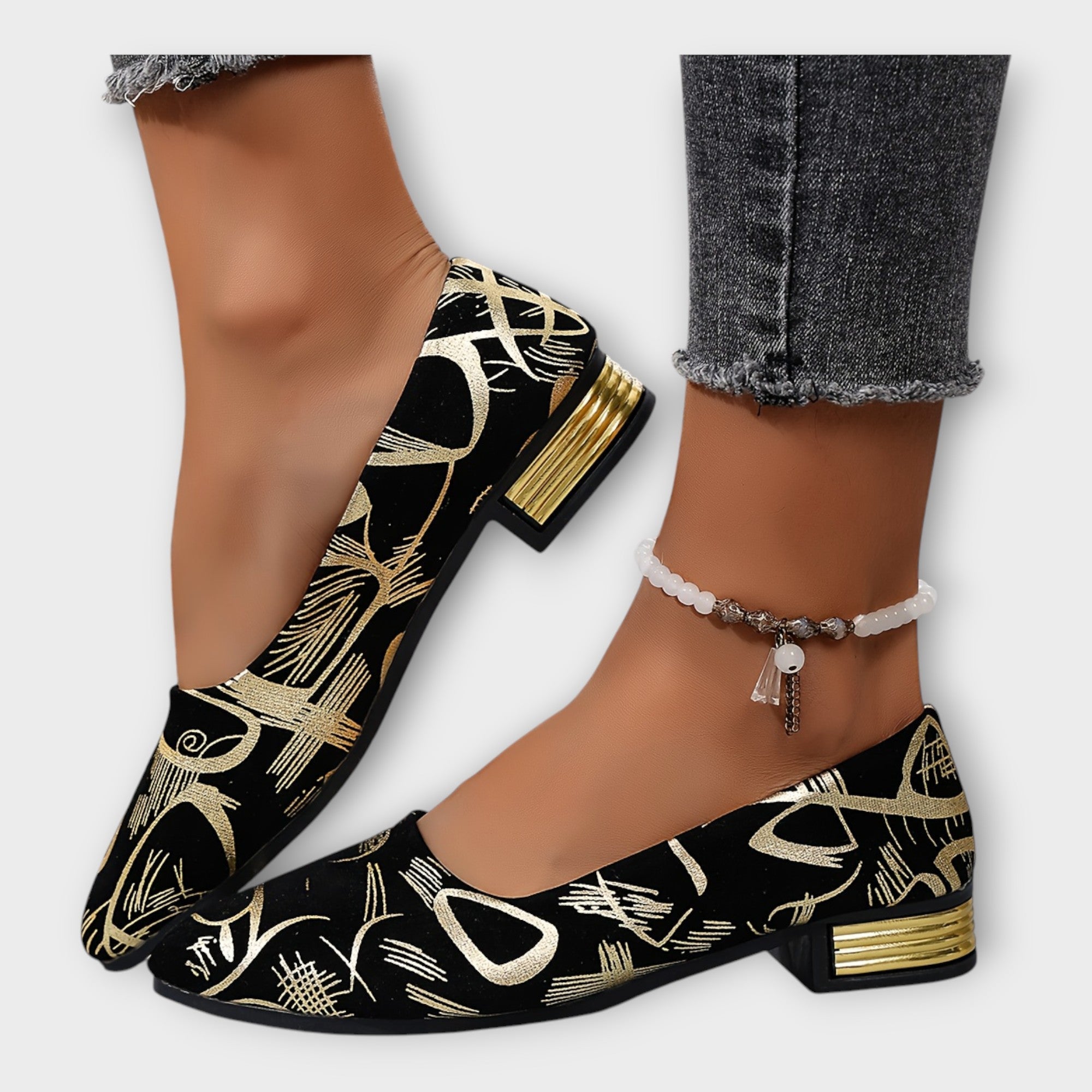 Elegantes bailarinas con detalles sofisticados