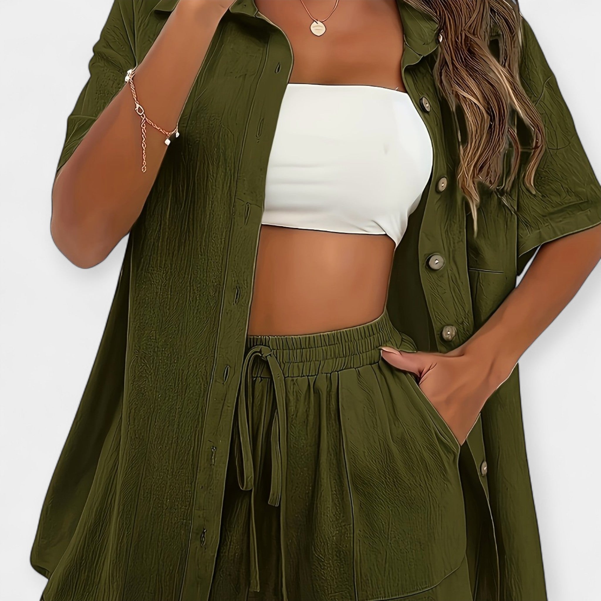 Conjunto Camisa y Shorts