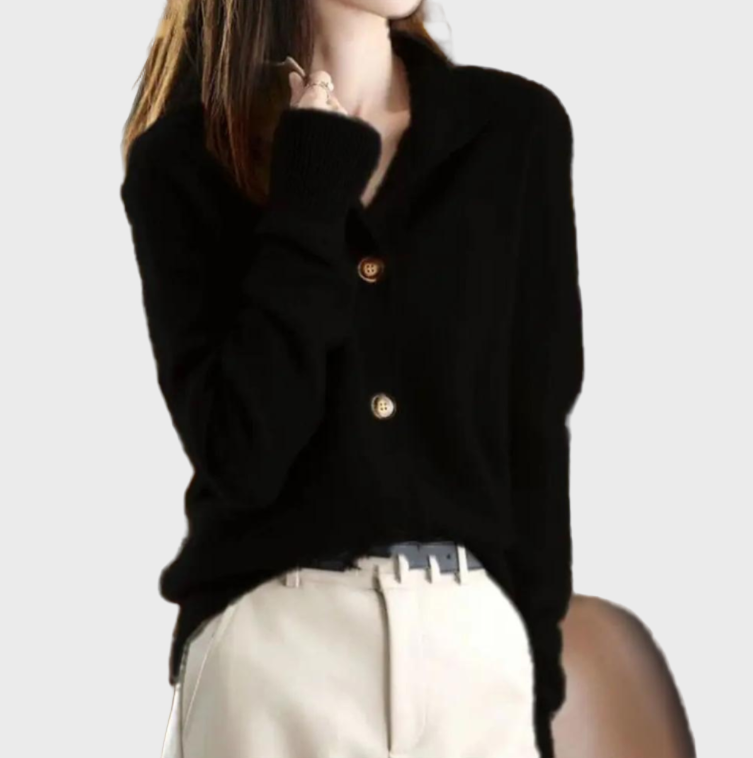 Chaleco de punto elegante y cómodo