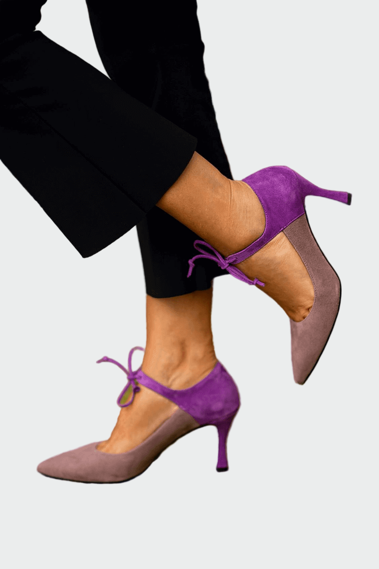 Tacones con tira en el tobillo