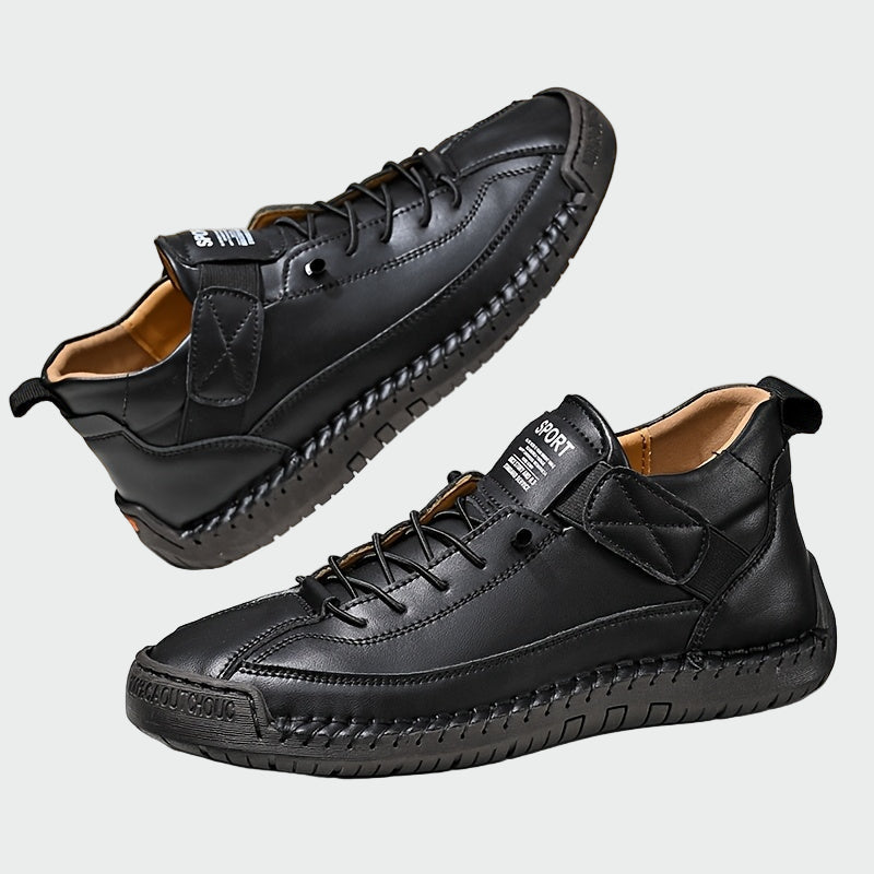 Bottines orthopédiques en cuir