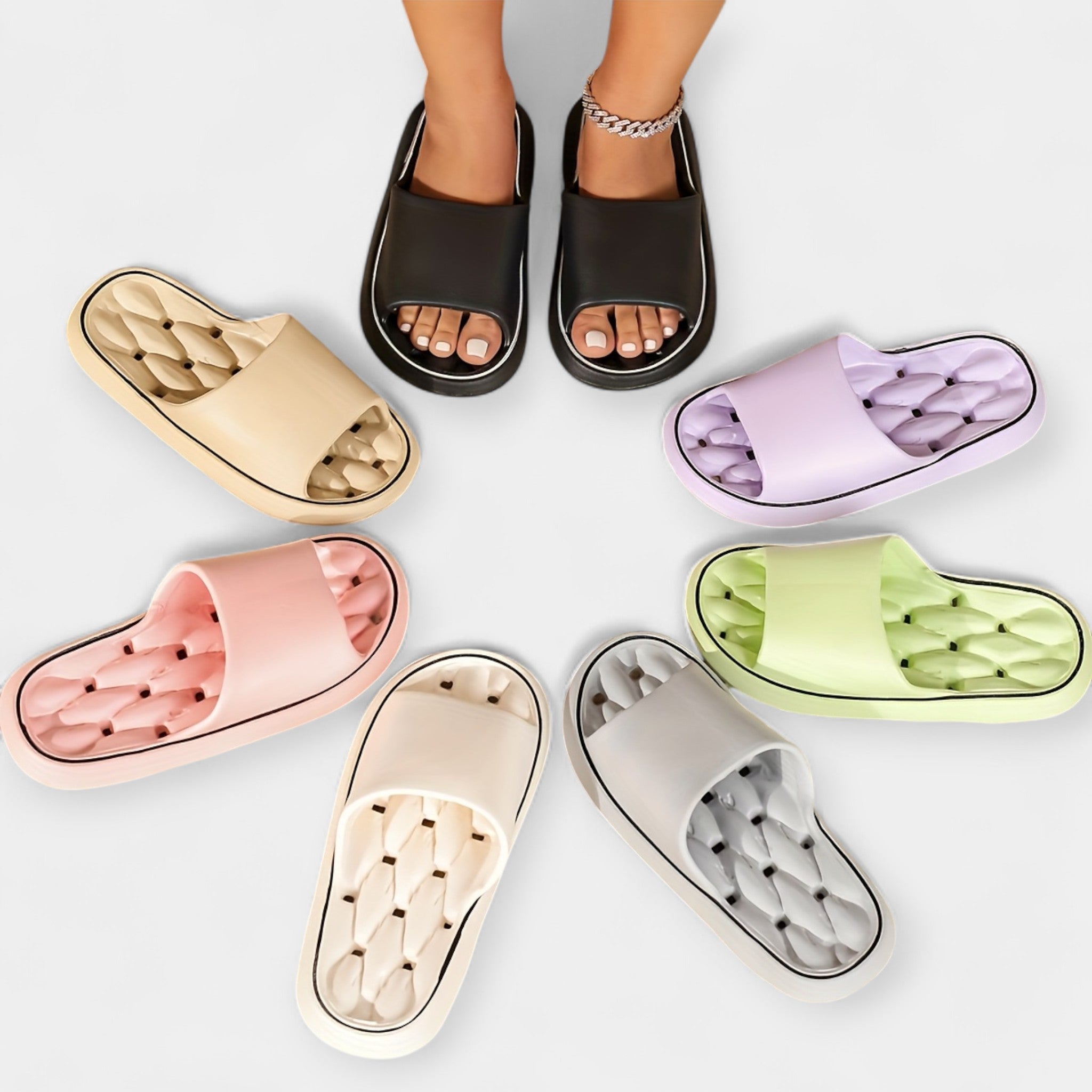 Pantuflas Elegantes Antideslizantes