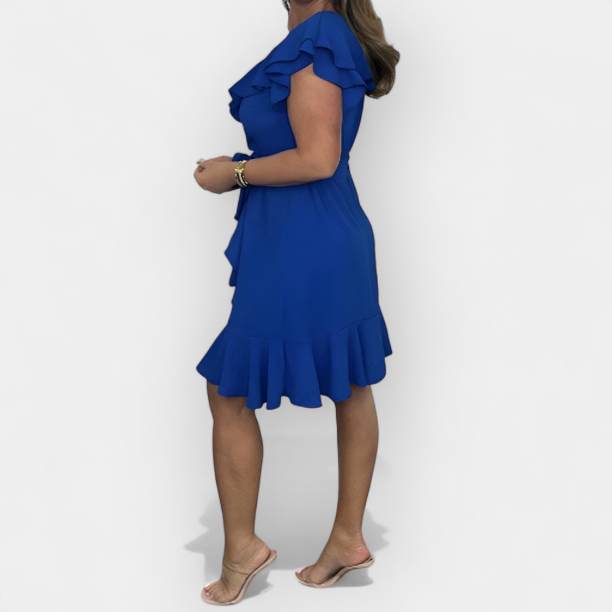 Vestido Elegante con Corte Femenino