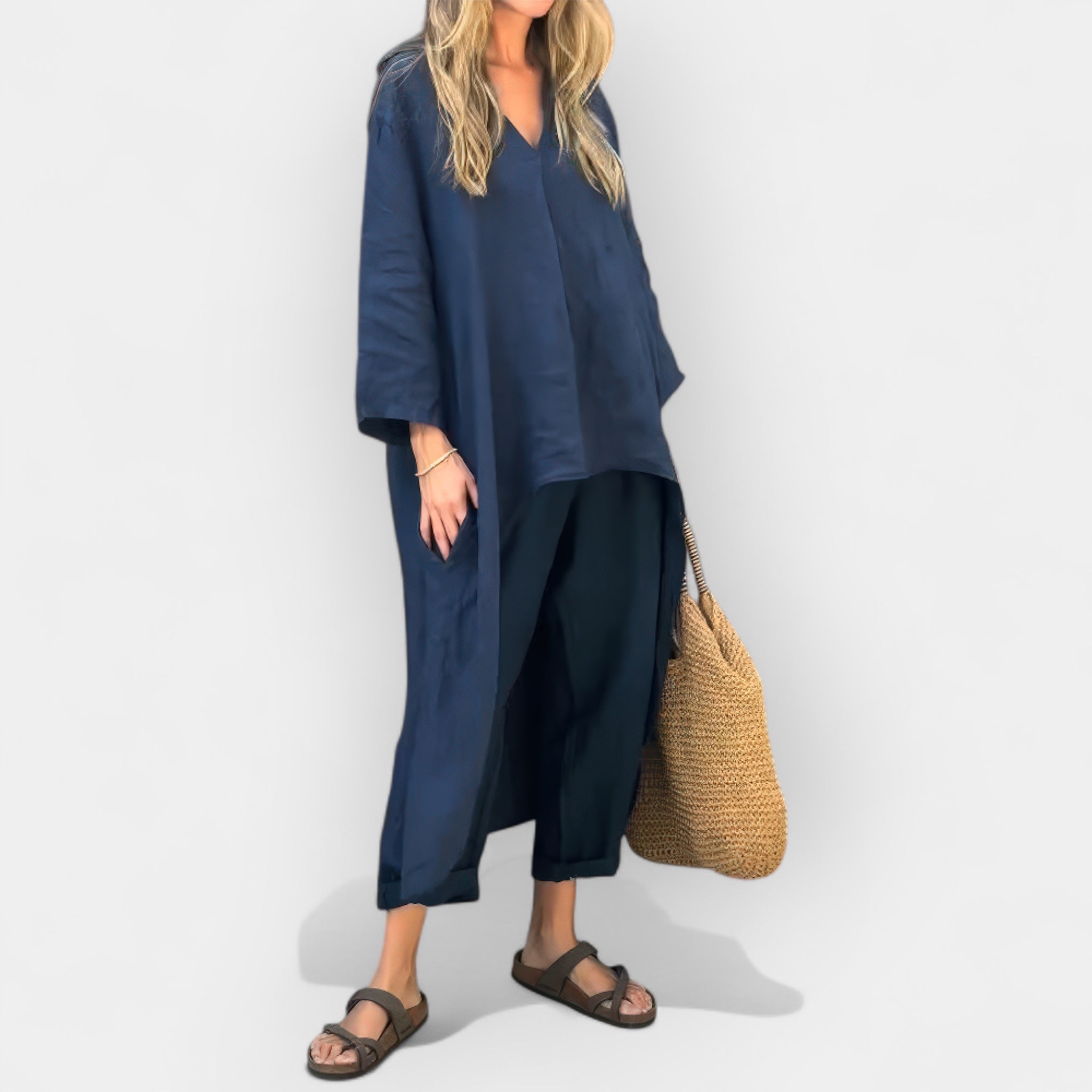 Conjunto Elegante de Dos Piezas