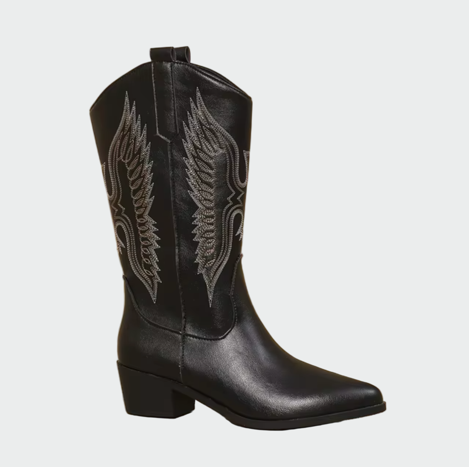 Bottes de cowboy en cuir de l'Ouest