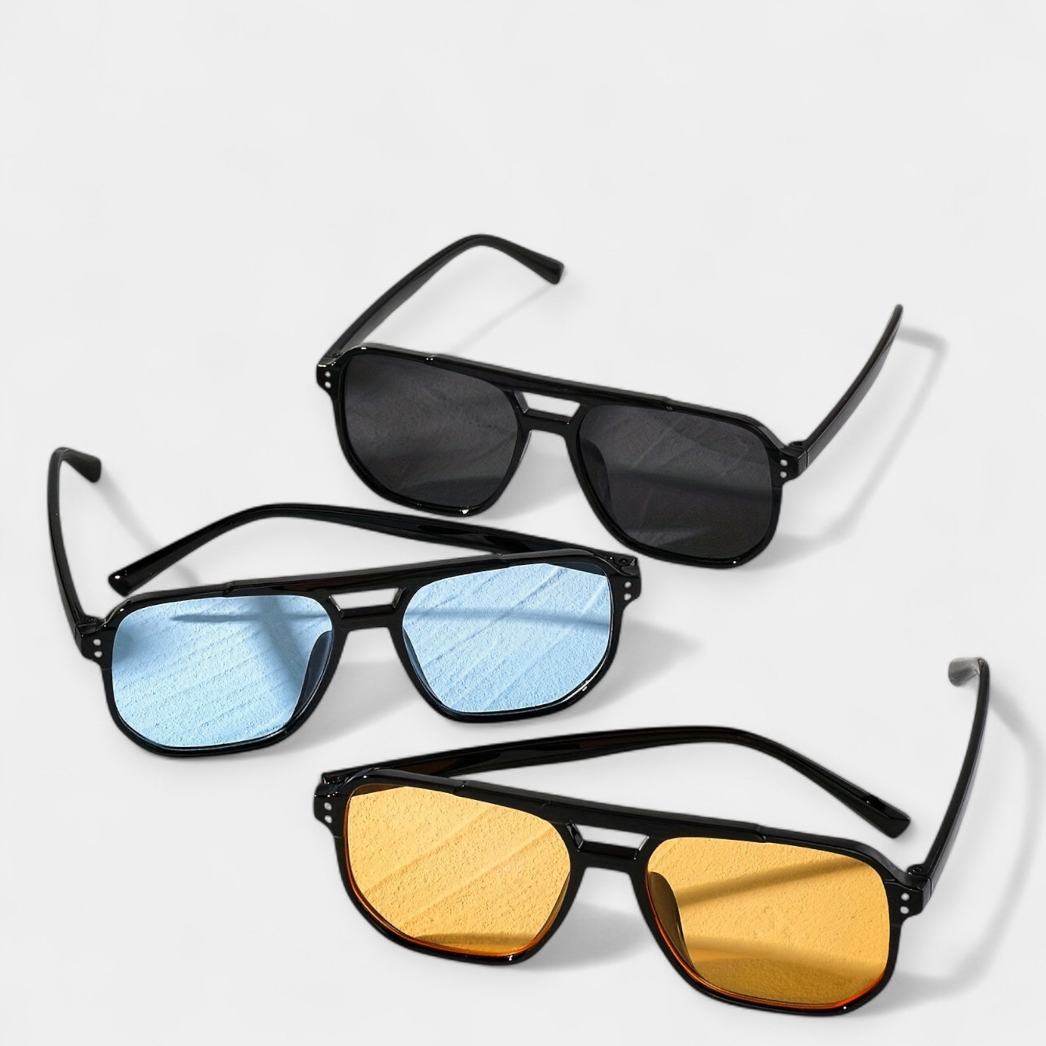 Gafas Urbanas con Detalles Geométricos