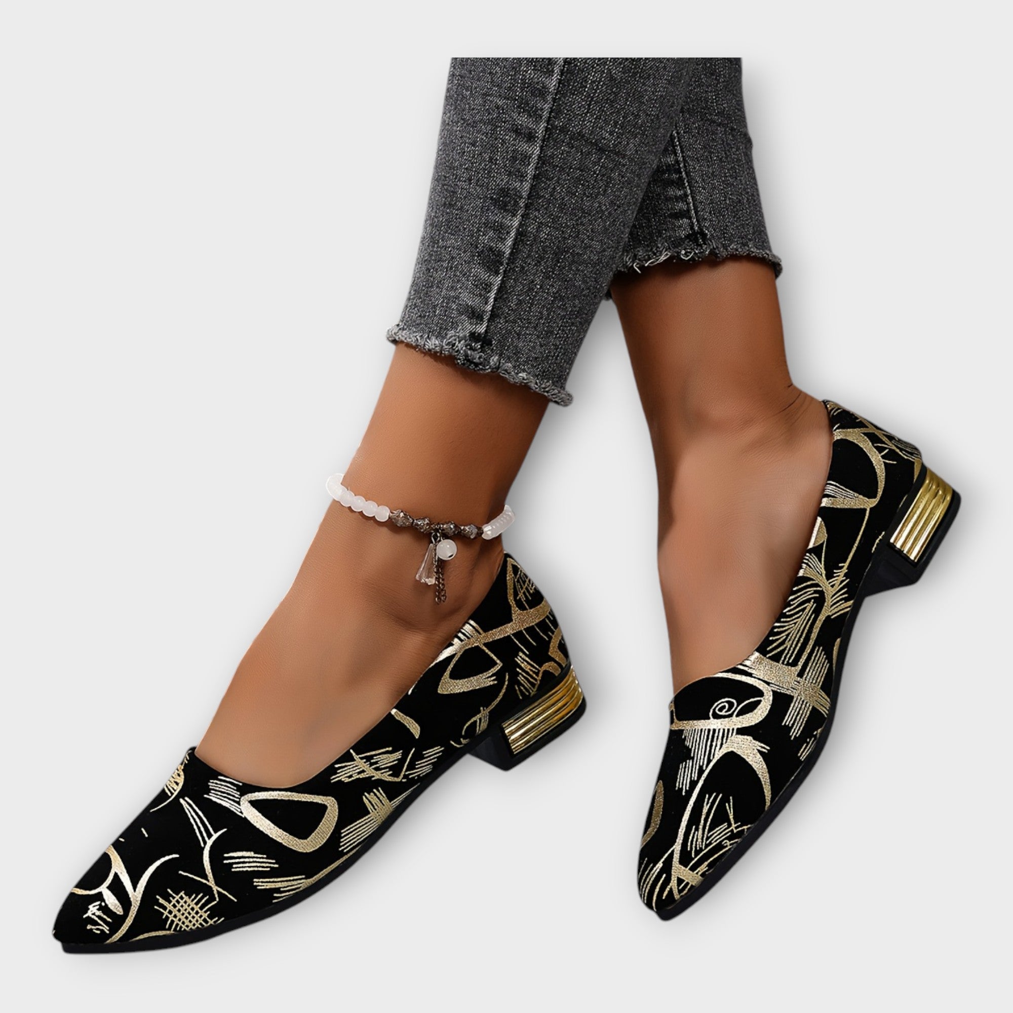 Elegantes bailarinas con detalles sofisticados