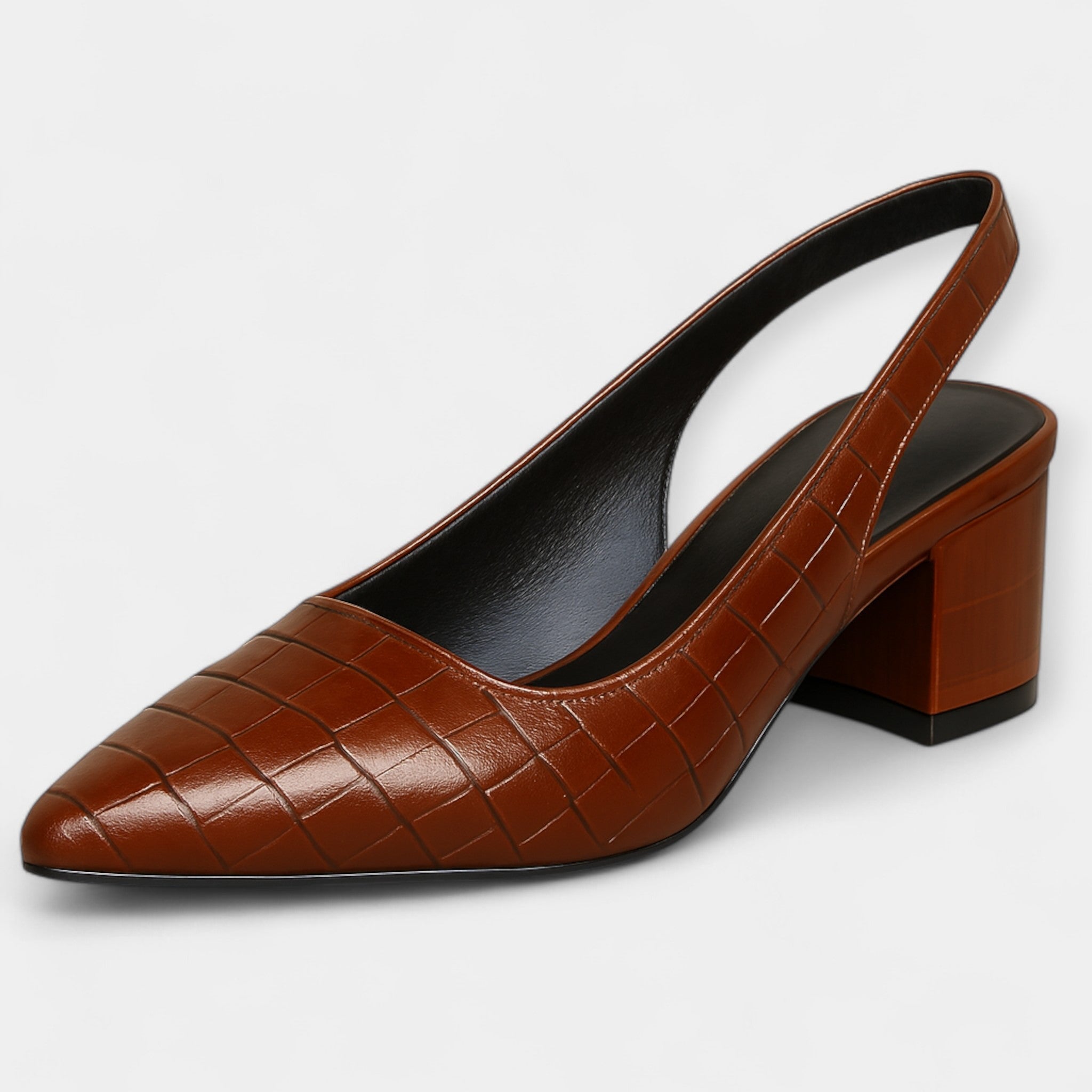 Zapatos de Tacón con Detalles de Lujo