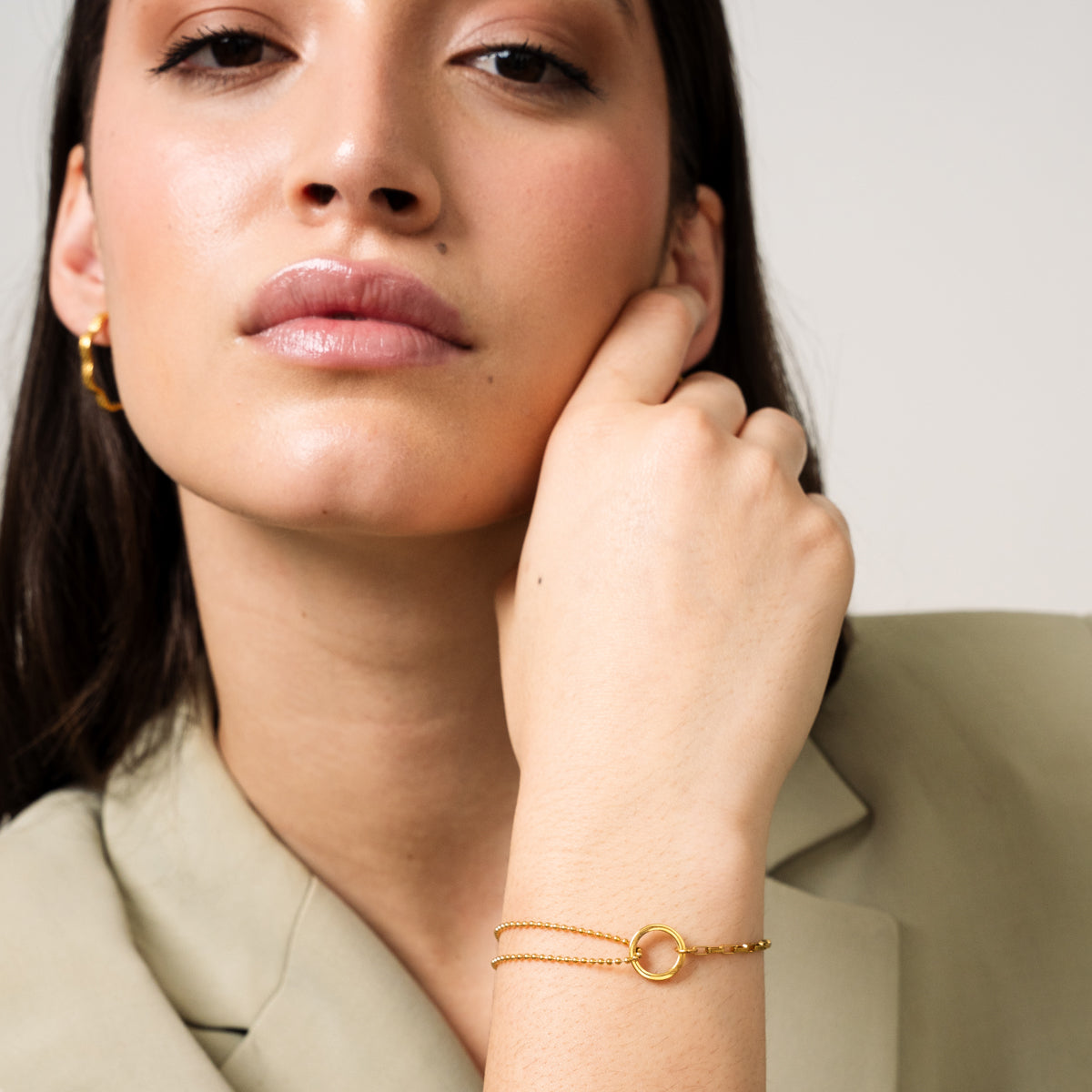 Bracelet de tennis en or