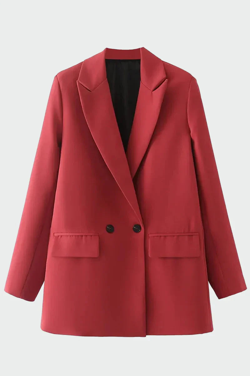 Chaqueta oversize de línea moderna