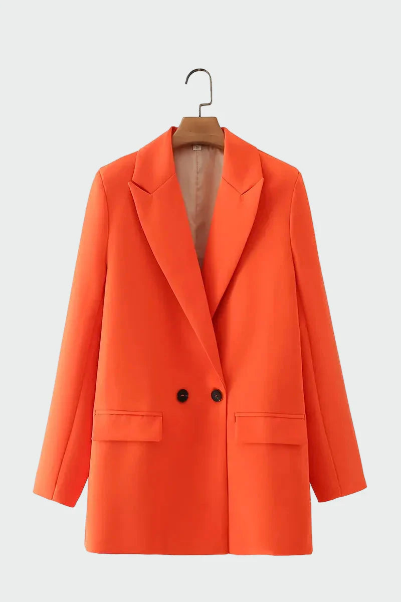 Chaqueta oversize de línea moderna