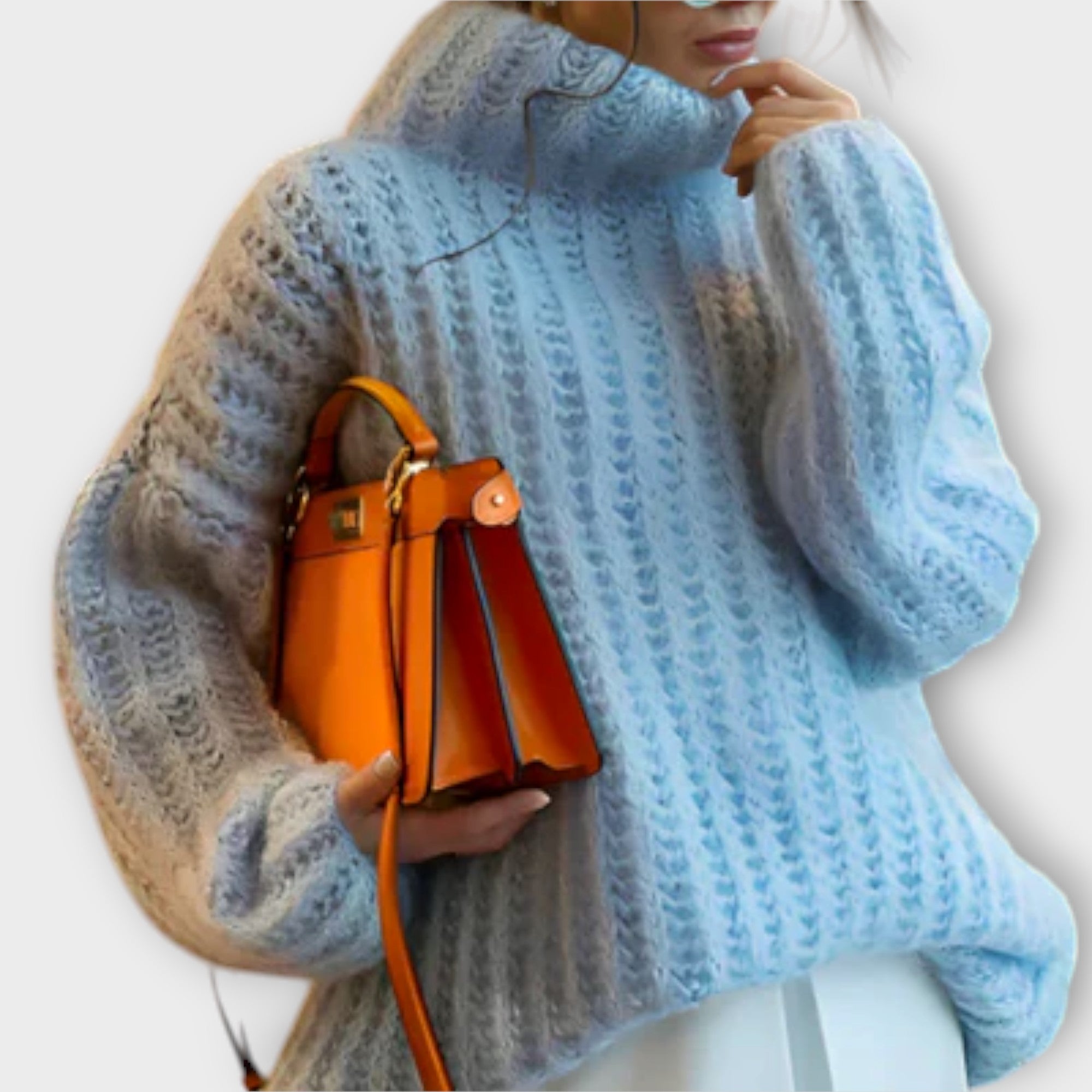 Paulina - Sudadera suave de manga larga para mujer