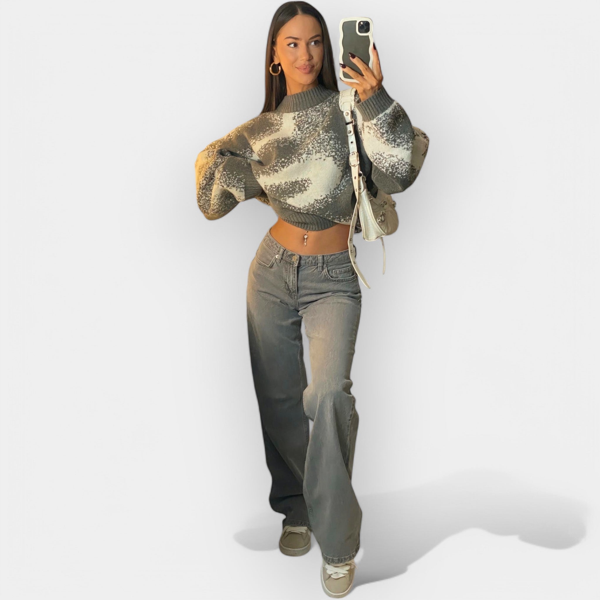 Jeans de Cintura Baja Cómodos