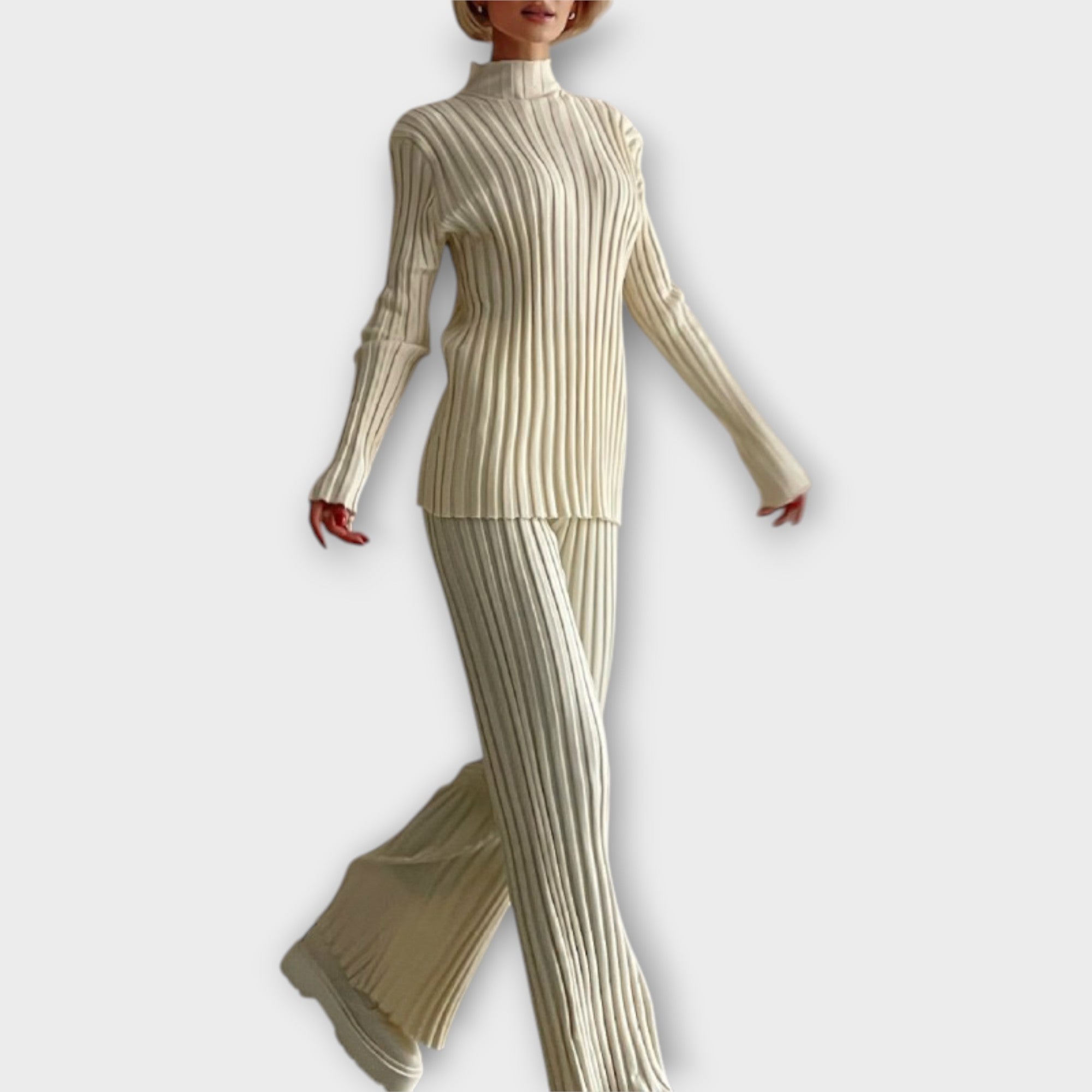 Conjunto de punto con línea moderna