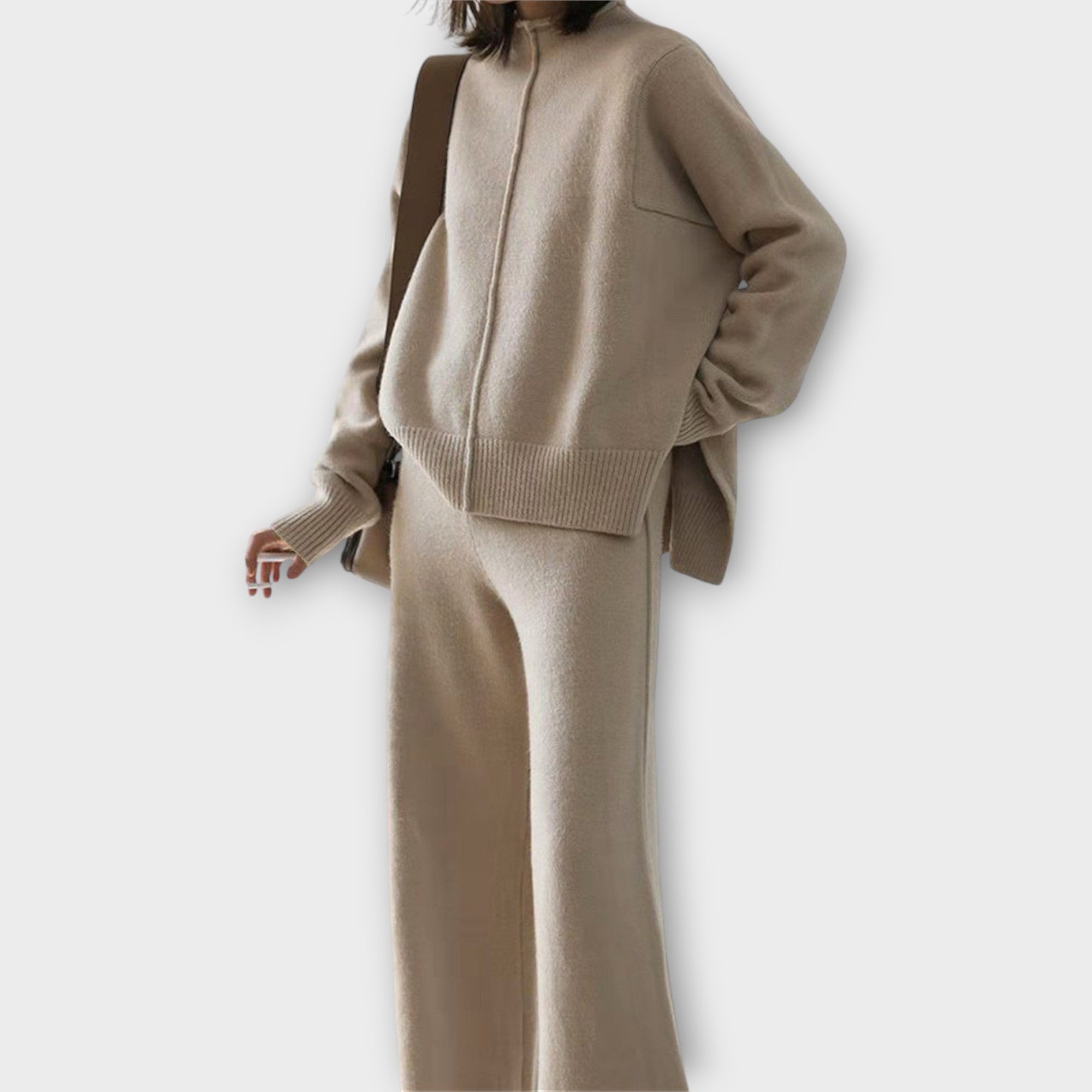 Conjunto con elegancia y comodidad atemporales