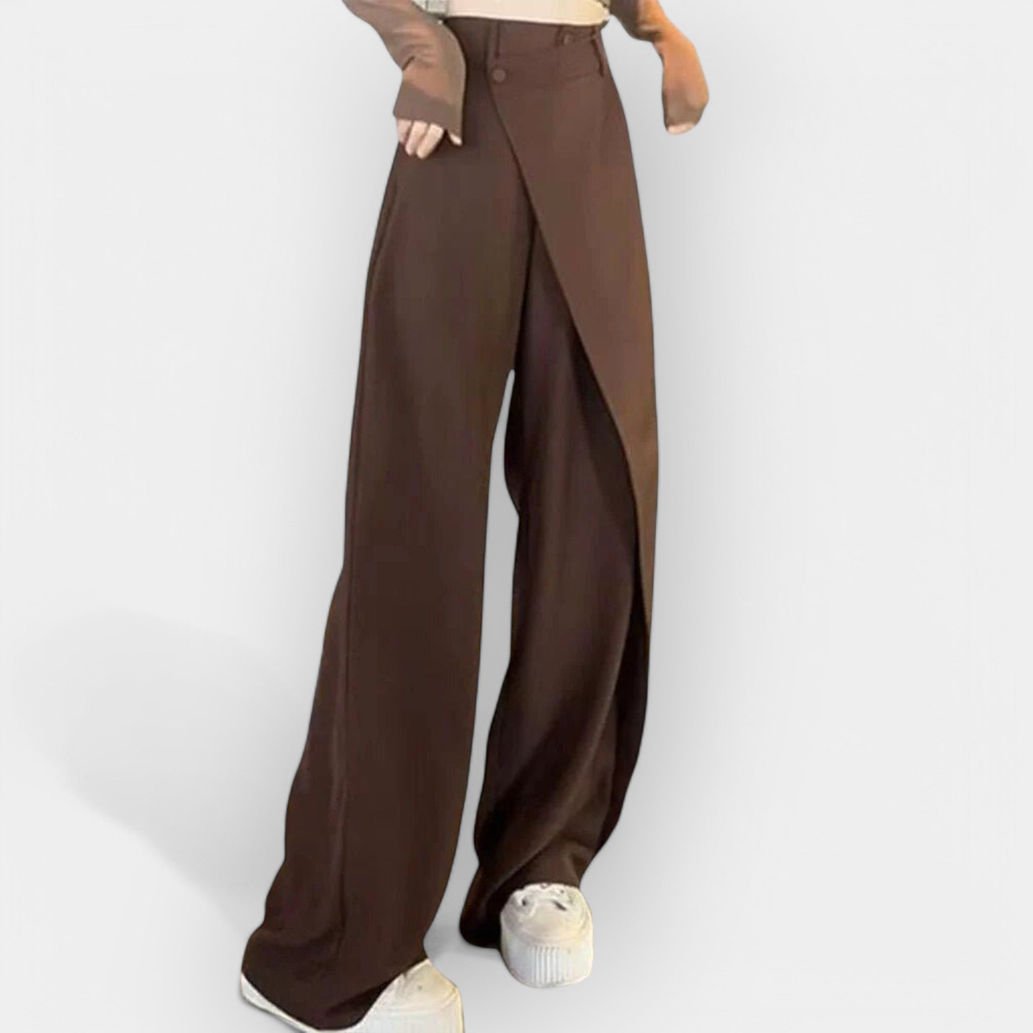 Pantalones Casual de Talle Bajo