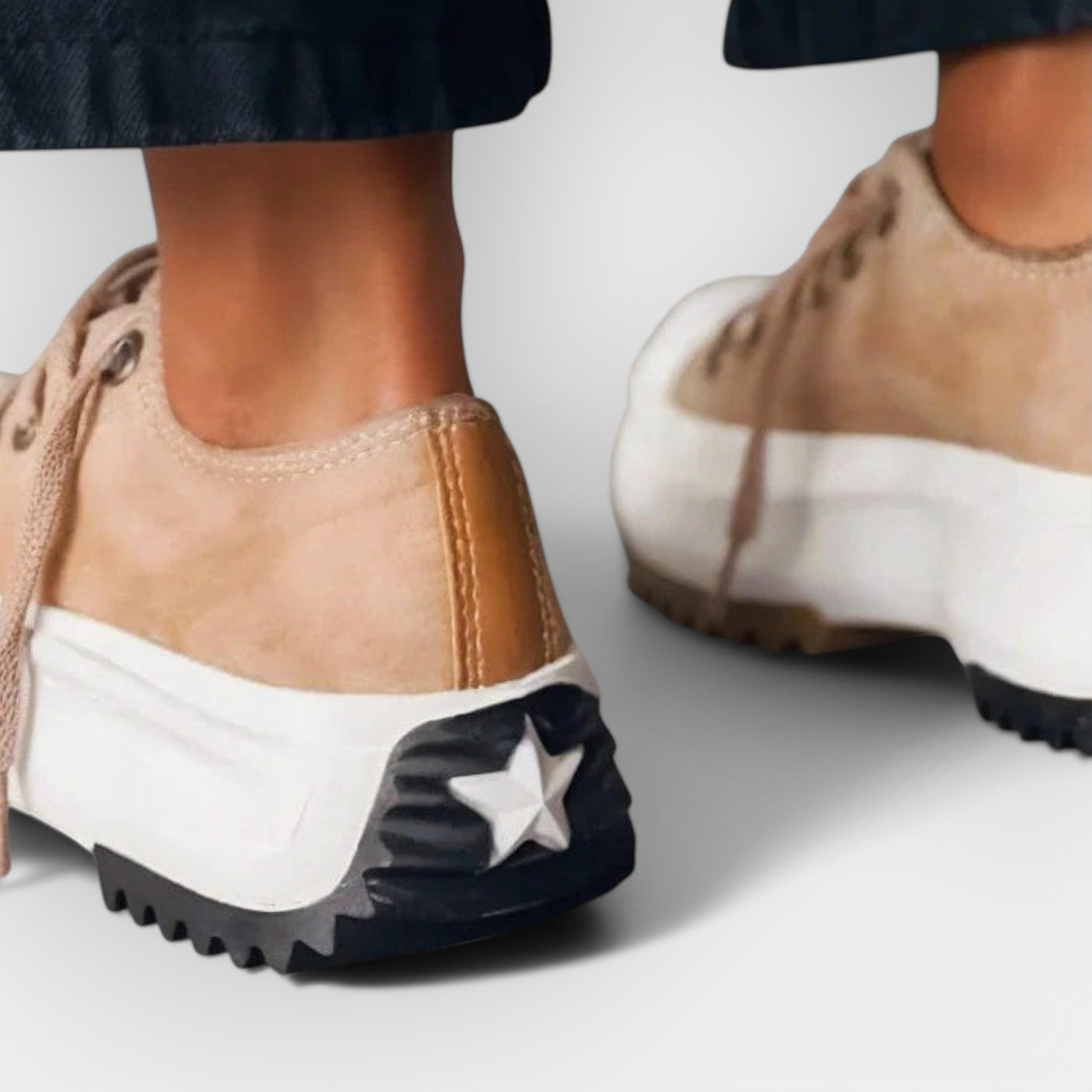 Baskets tendance à semelles épaisses