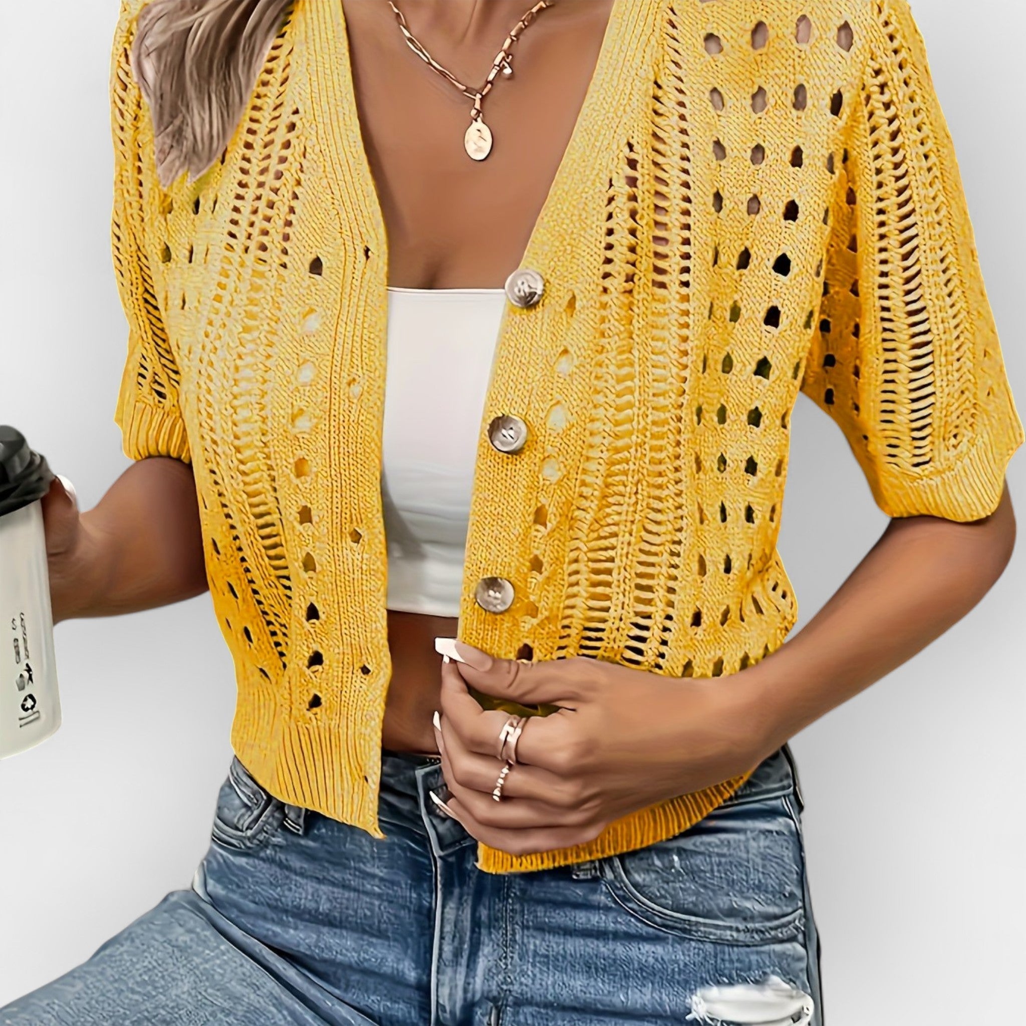 Gilet d'été à manches courtes