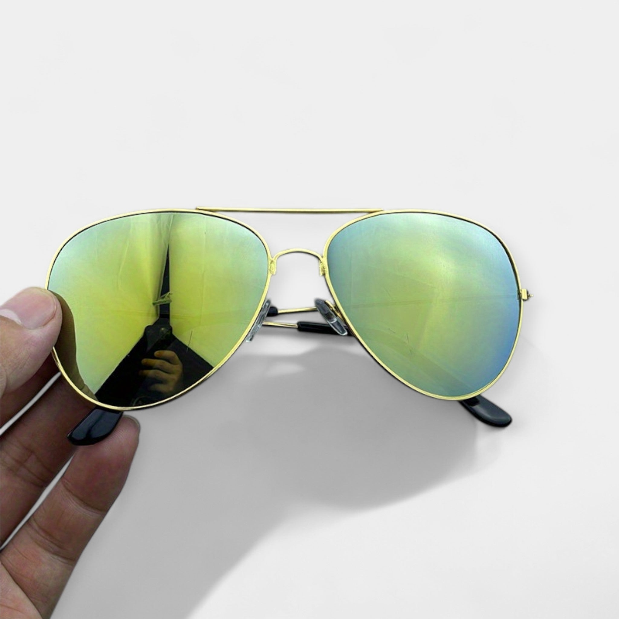 Gafas Vintage con Lentes Espejados