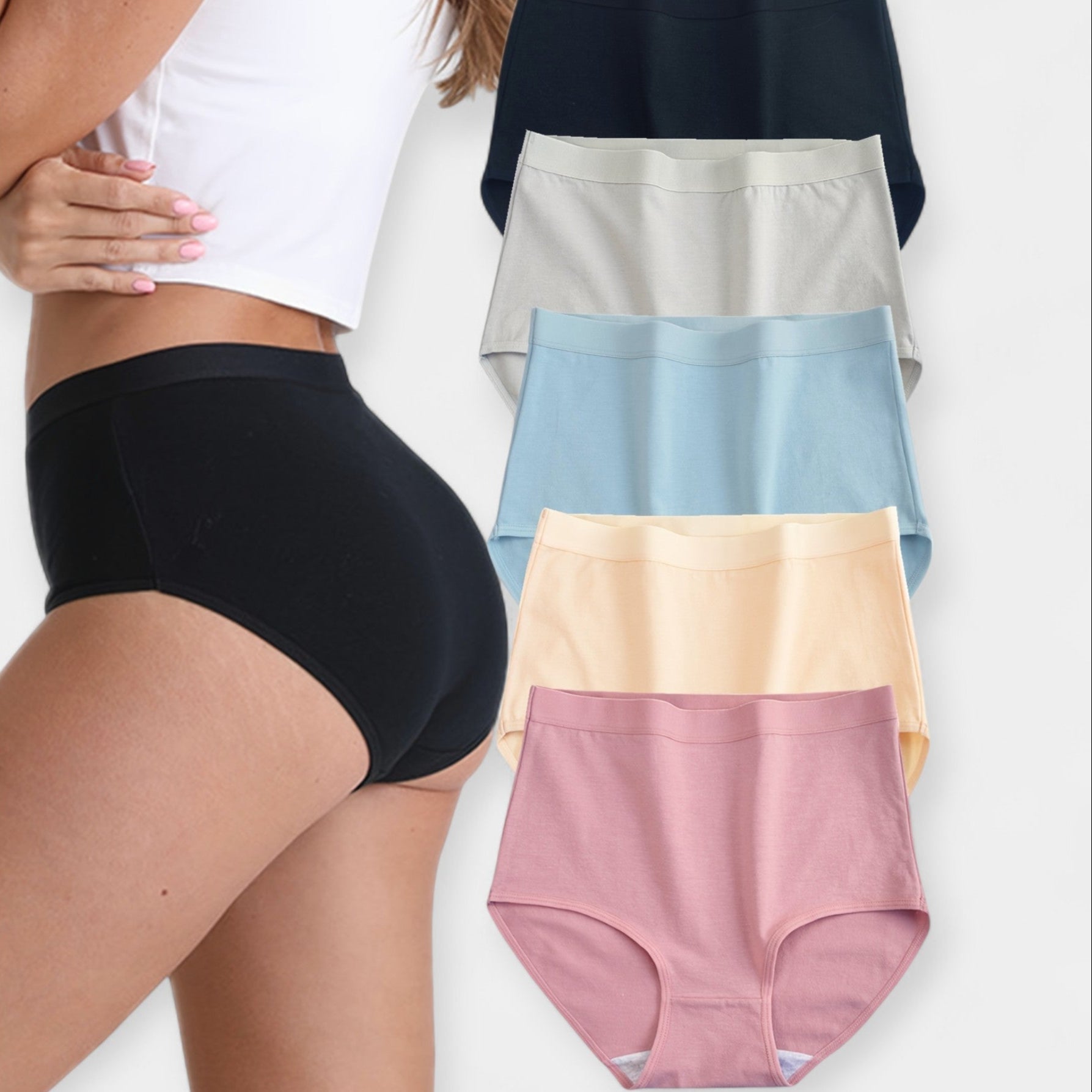 Set de 5 Bragas Brief