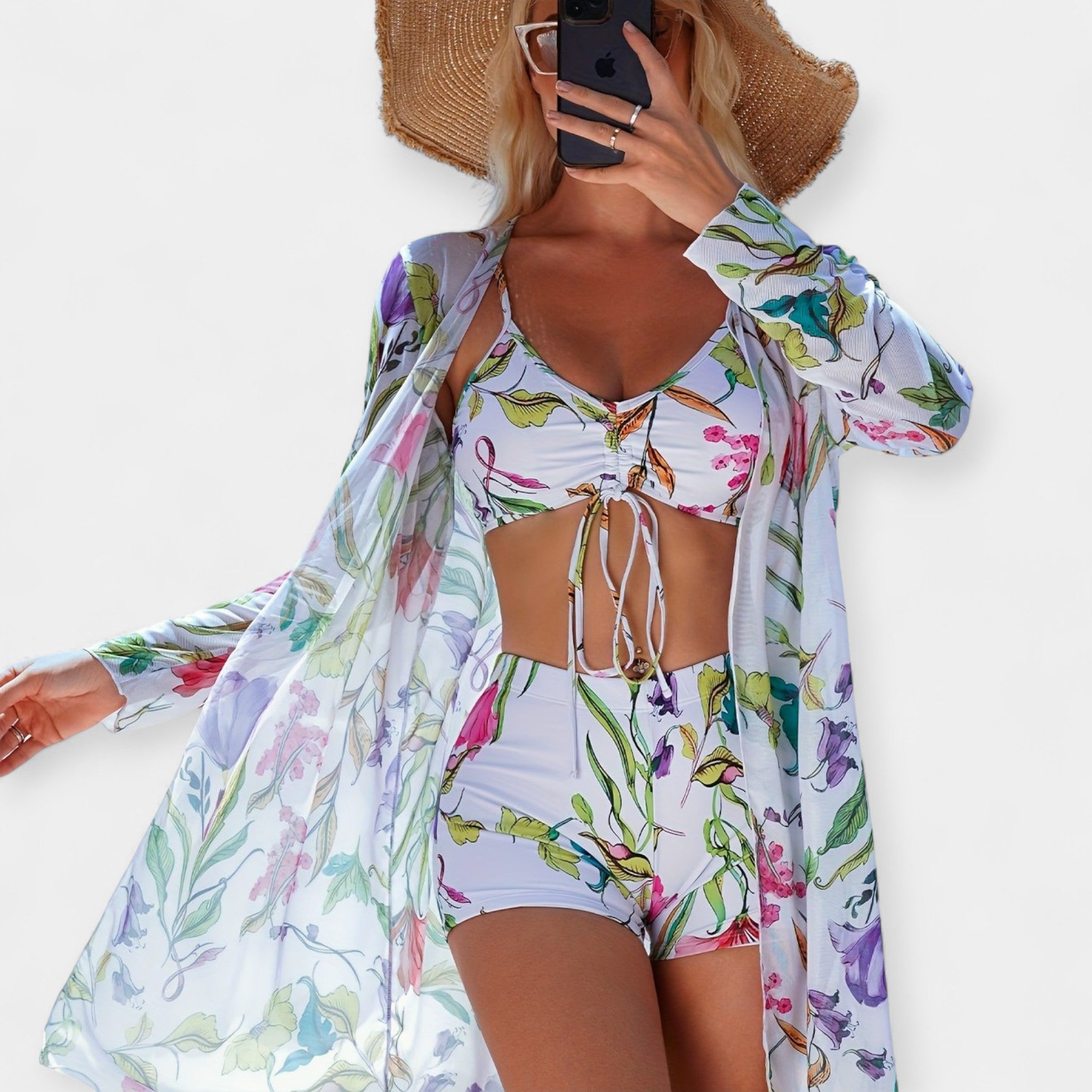 Set Moderno con Bikini y Cubierta