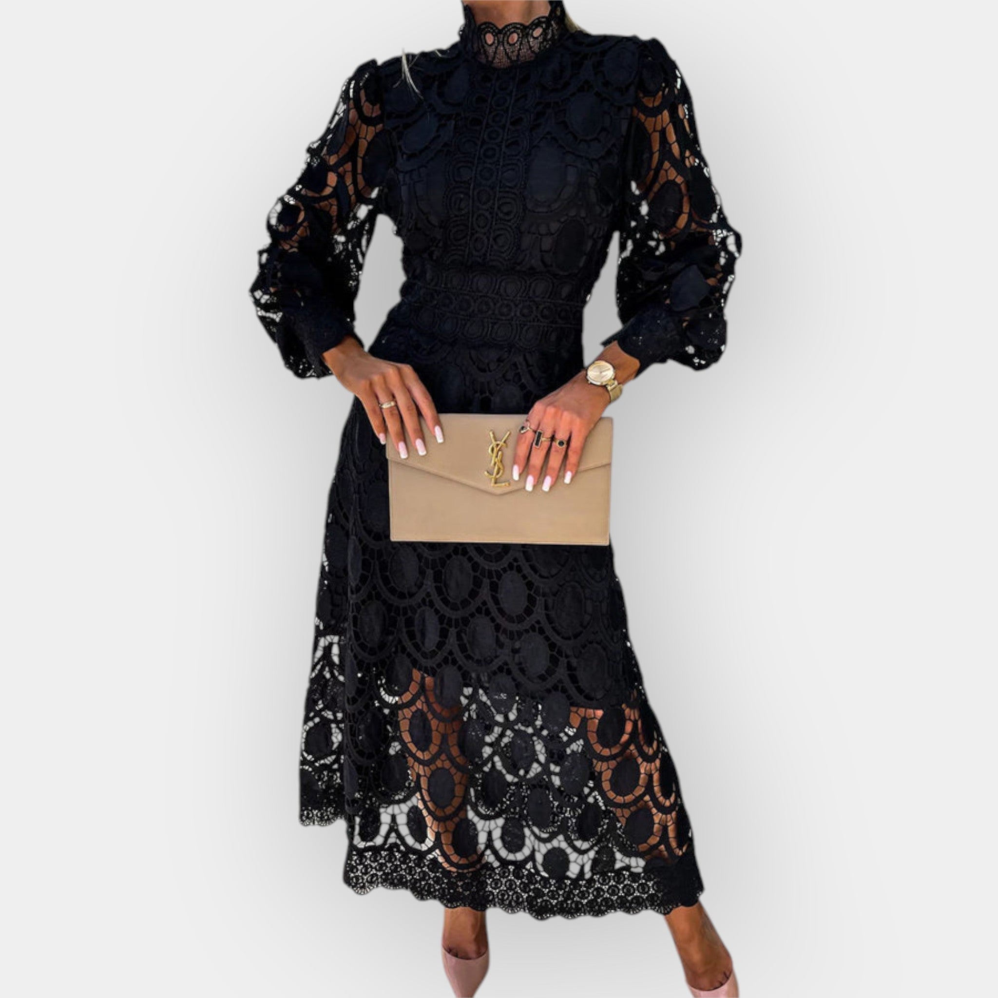 Vestido Romántico y Elegante