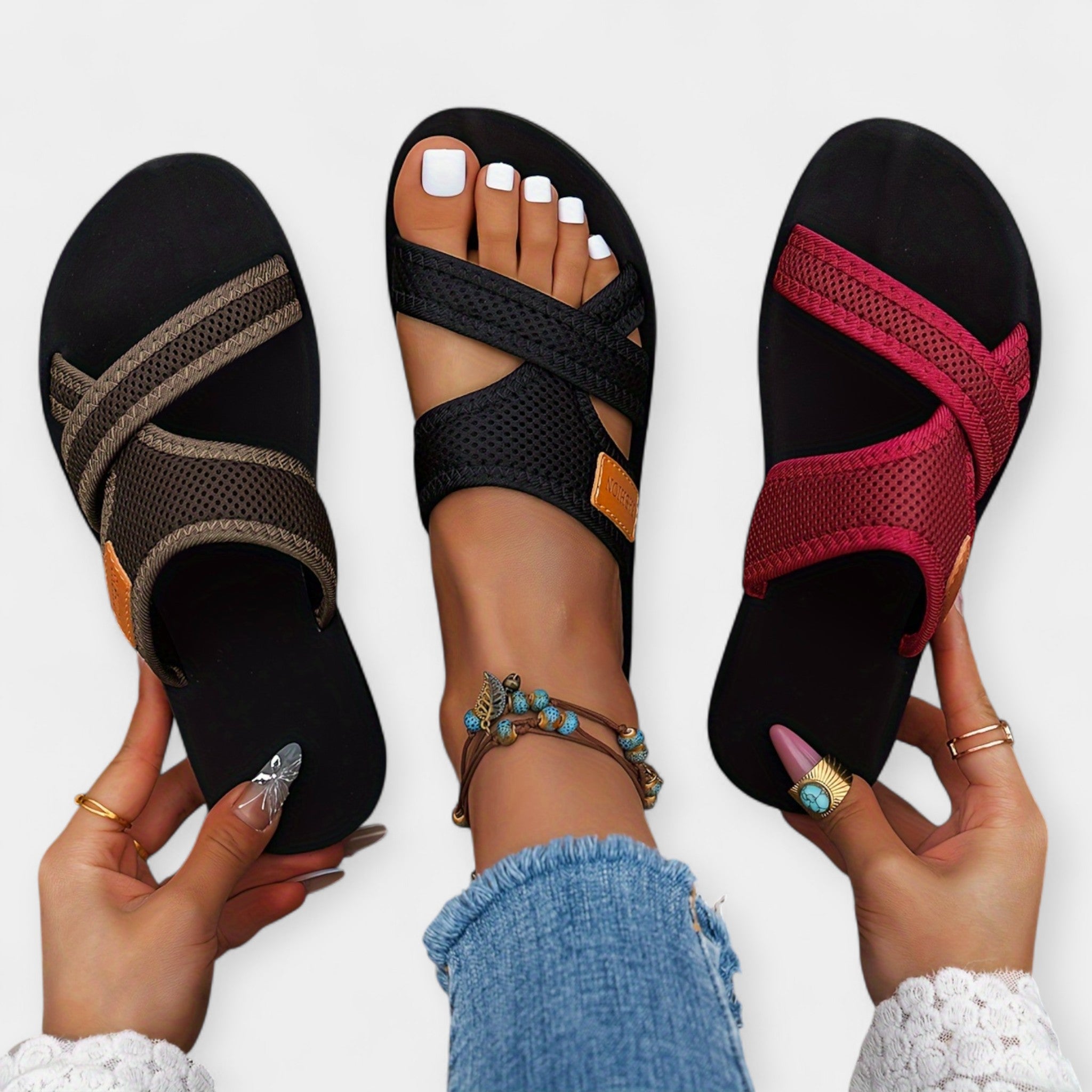 Sandalias de Malla para Verano